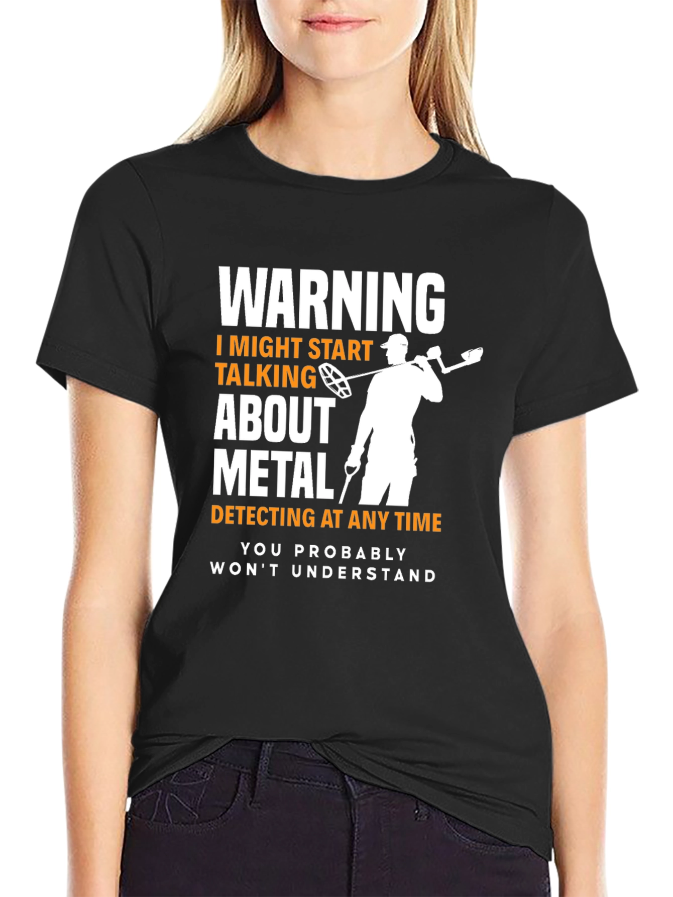Metal Detecting Warning T-Shirt