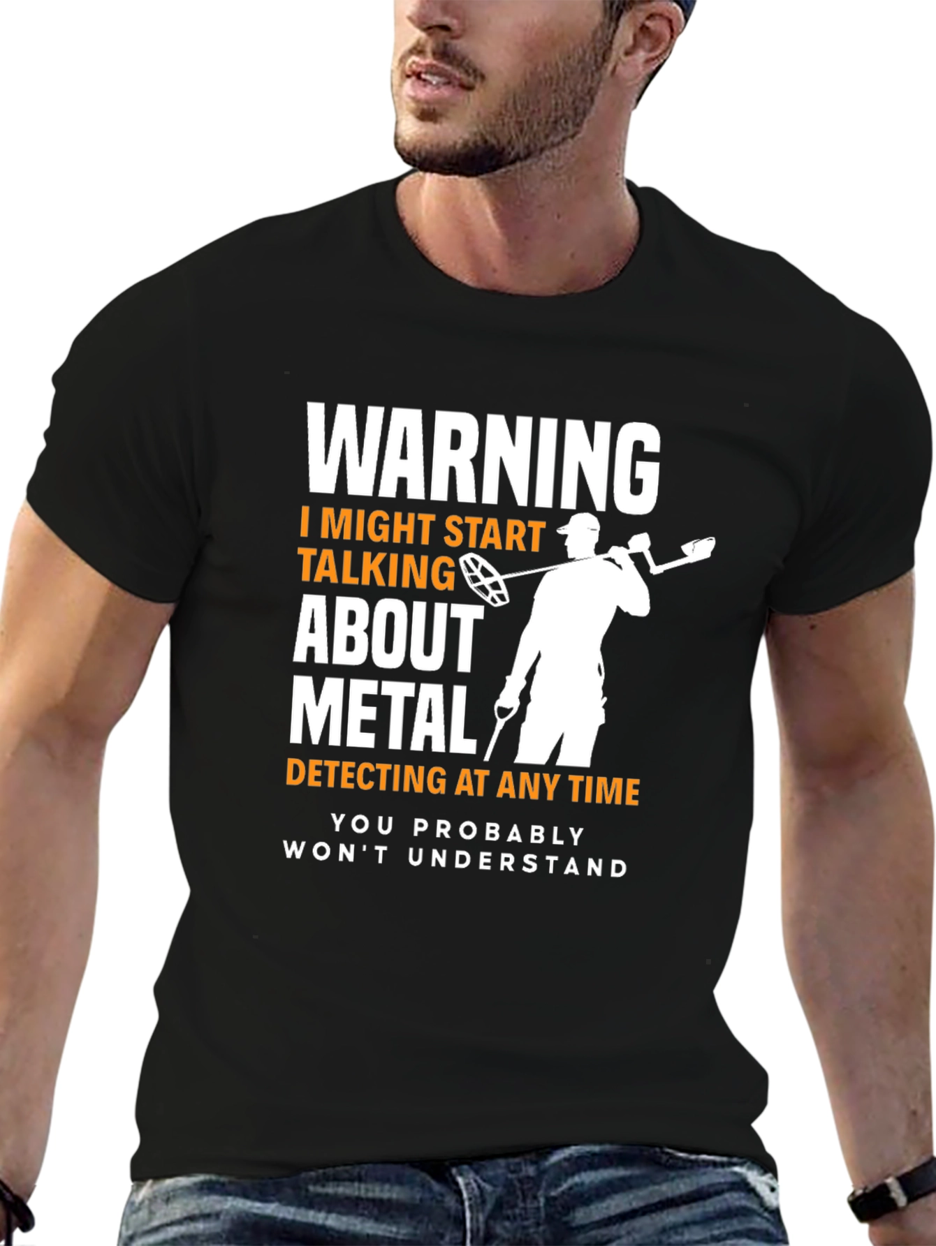 Metal Detecting Warning T-Shirt