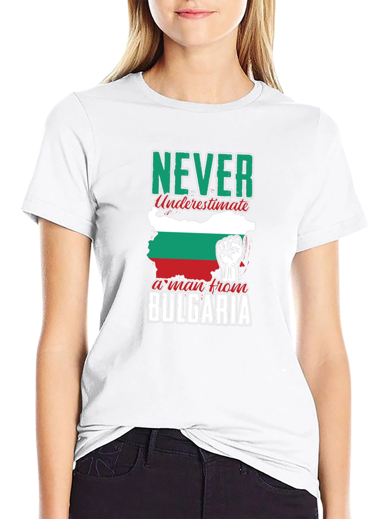 Never Underestimate a Man From Bulgaria T-Shirt