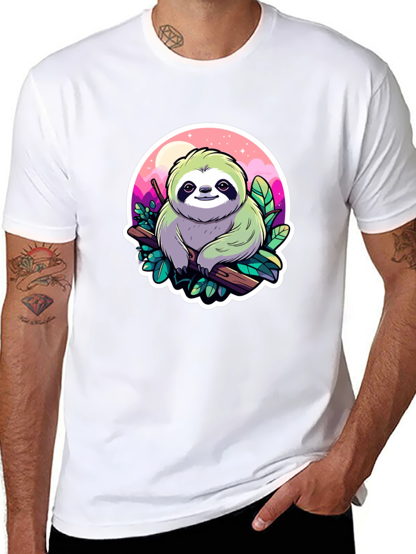 Cute Sloth T-Shirt - Relaxed Fit