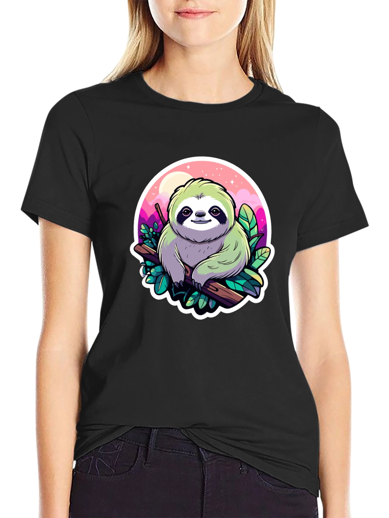 Cute Sloth T-Shirt - Relaxed Fit