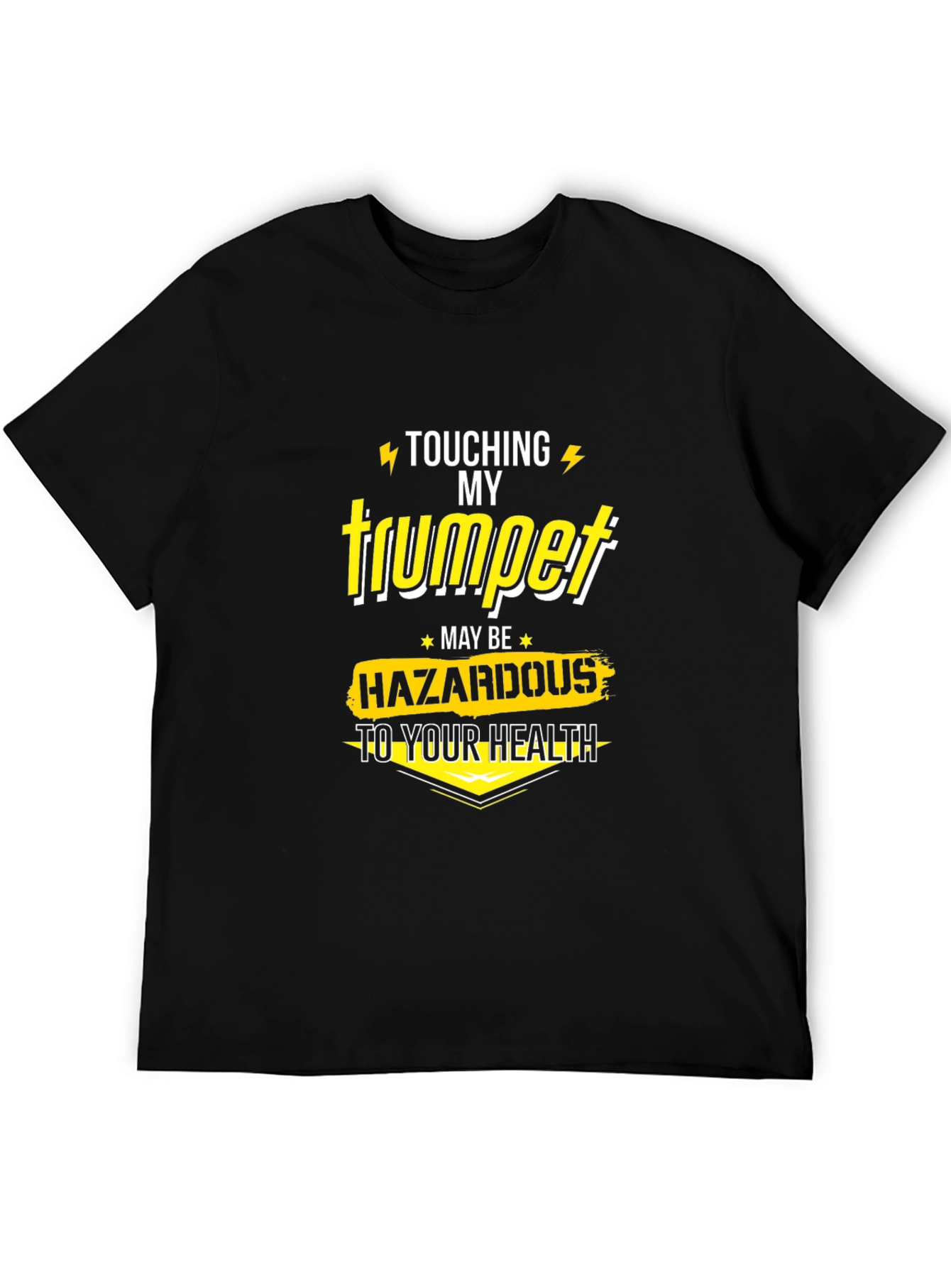 Touching My Trumpet T-Shirt - Musician Humor