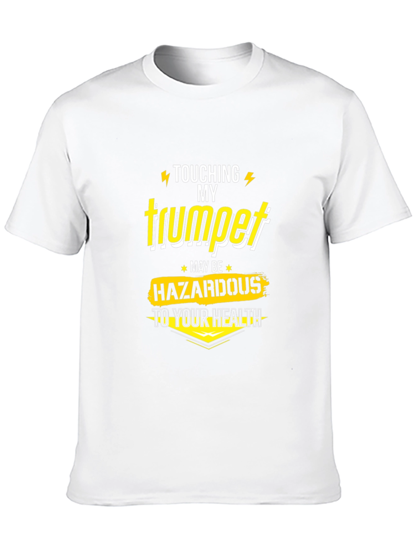 Touching My Trumpet T-Shirt - Musician Humor