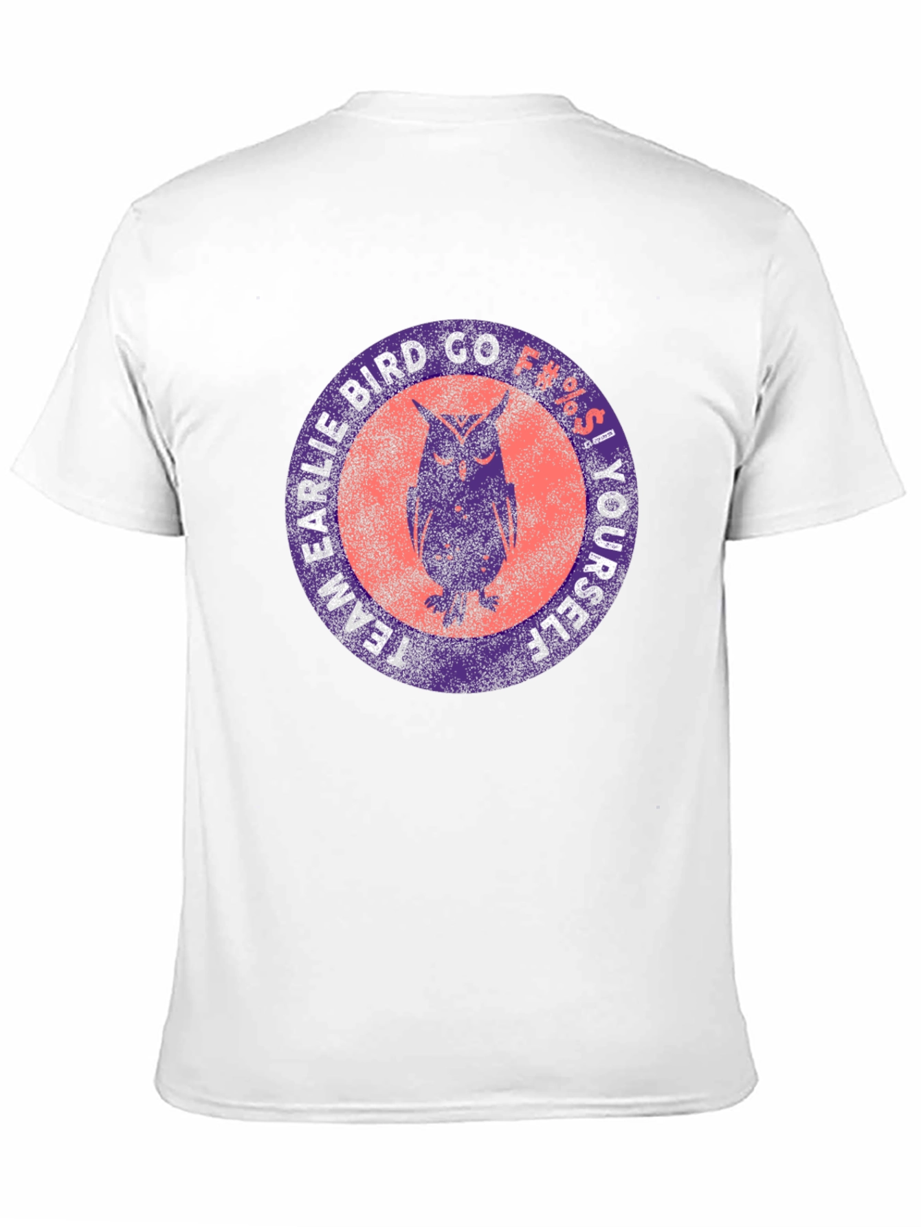 Team Earlie Bird Go F#%$ Yourself Black T-Shirt