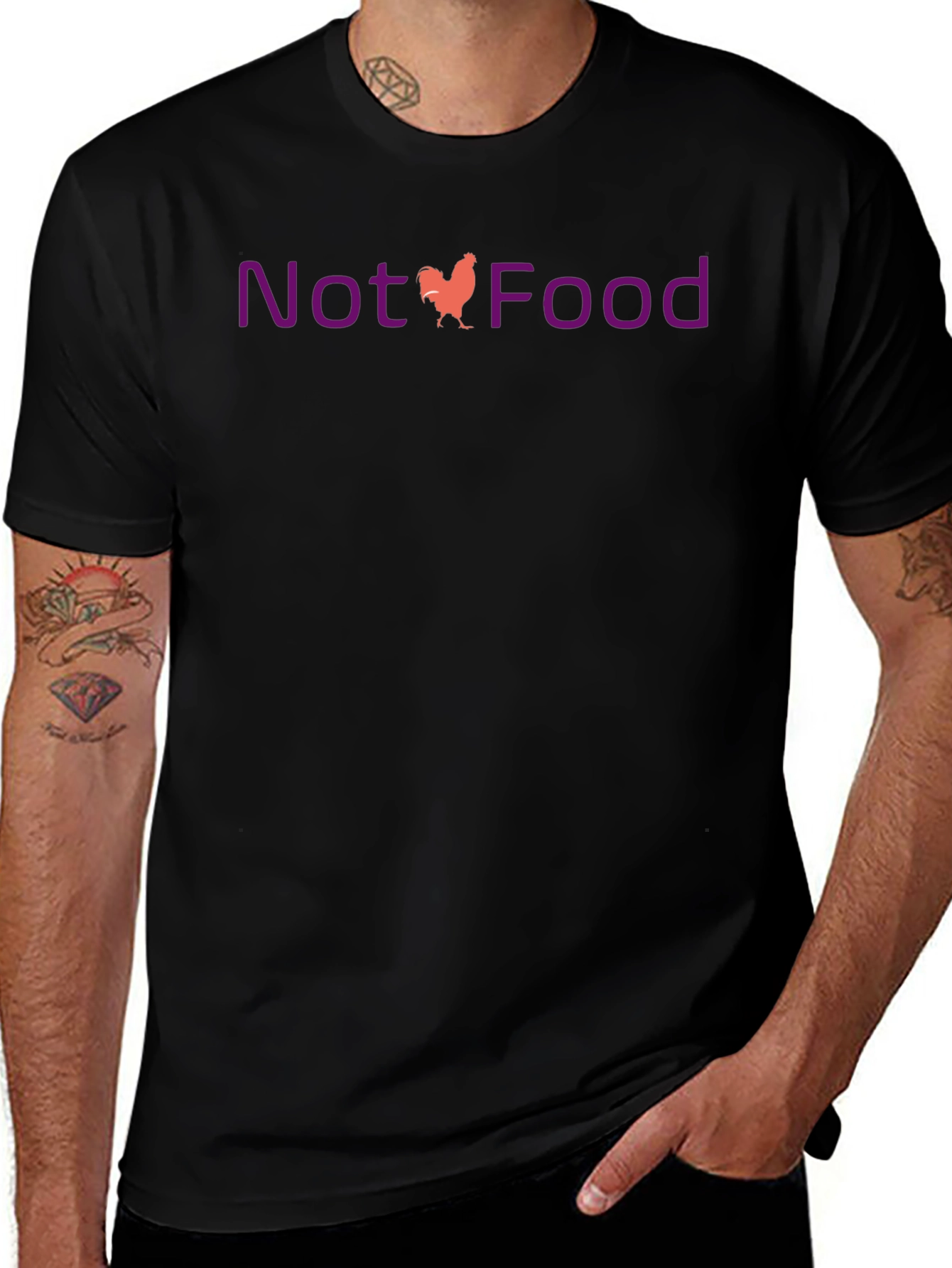 Not a Food Novelty Graphic T-Shirt