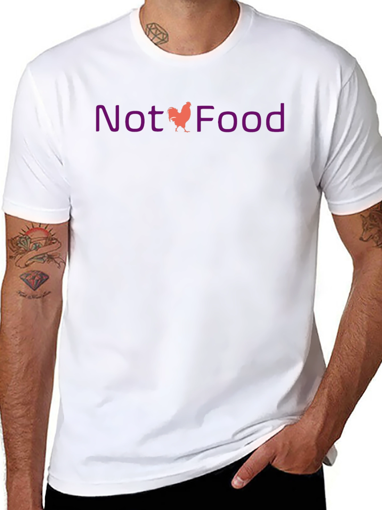Not a Food Novelty Graphic T-Shirt