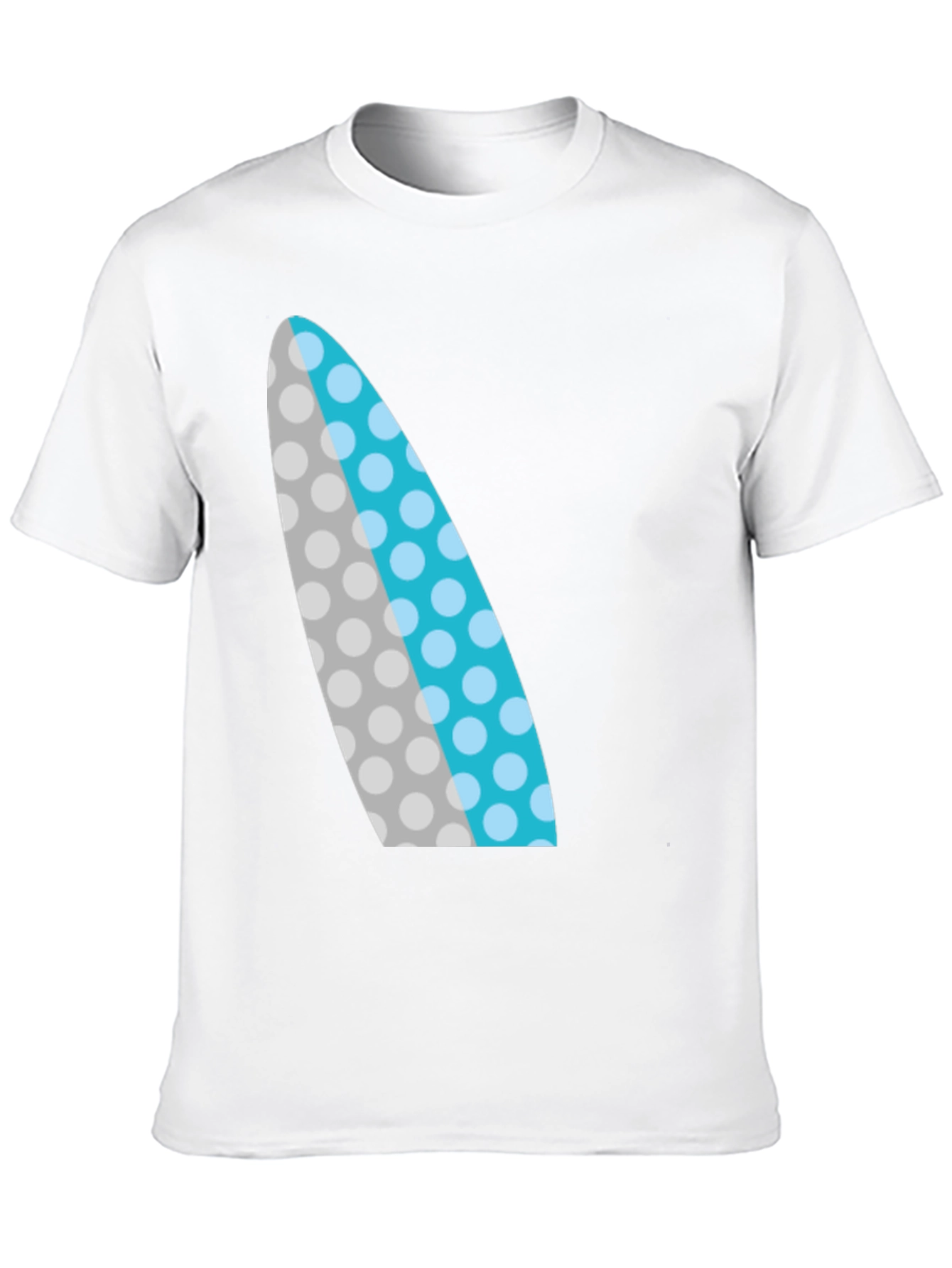 Surfboard Graphic Black T-Shirt
