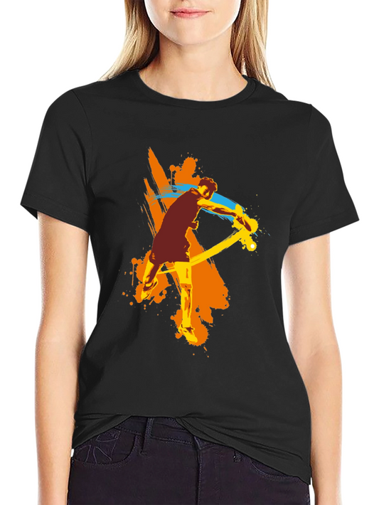 Tennis Player Graphic T-Shirt