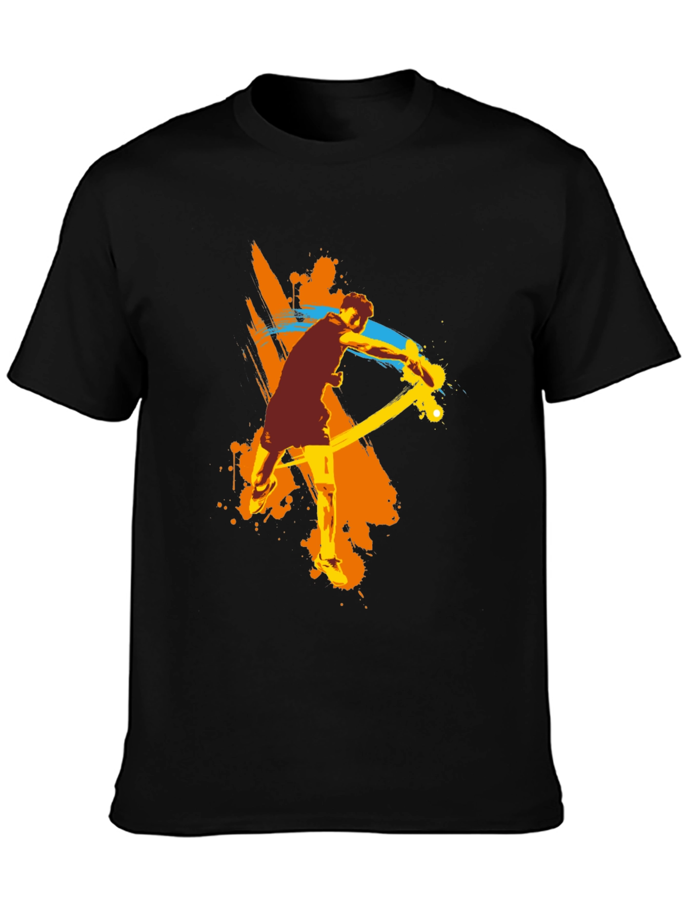 Tennis Player Graphic T-Shirt