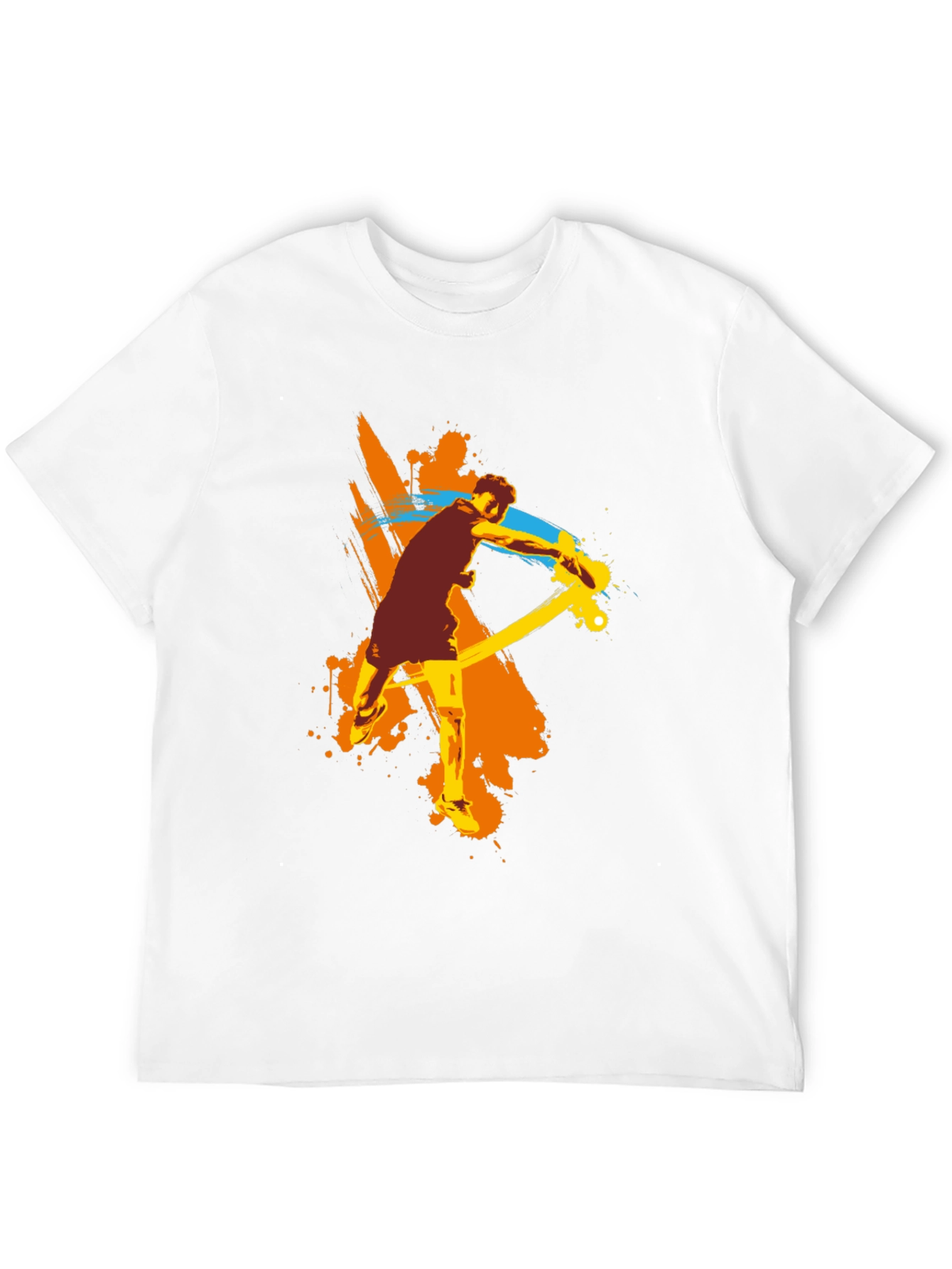 Tennis Player Graphic T-Shirt