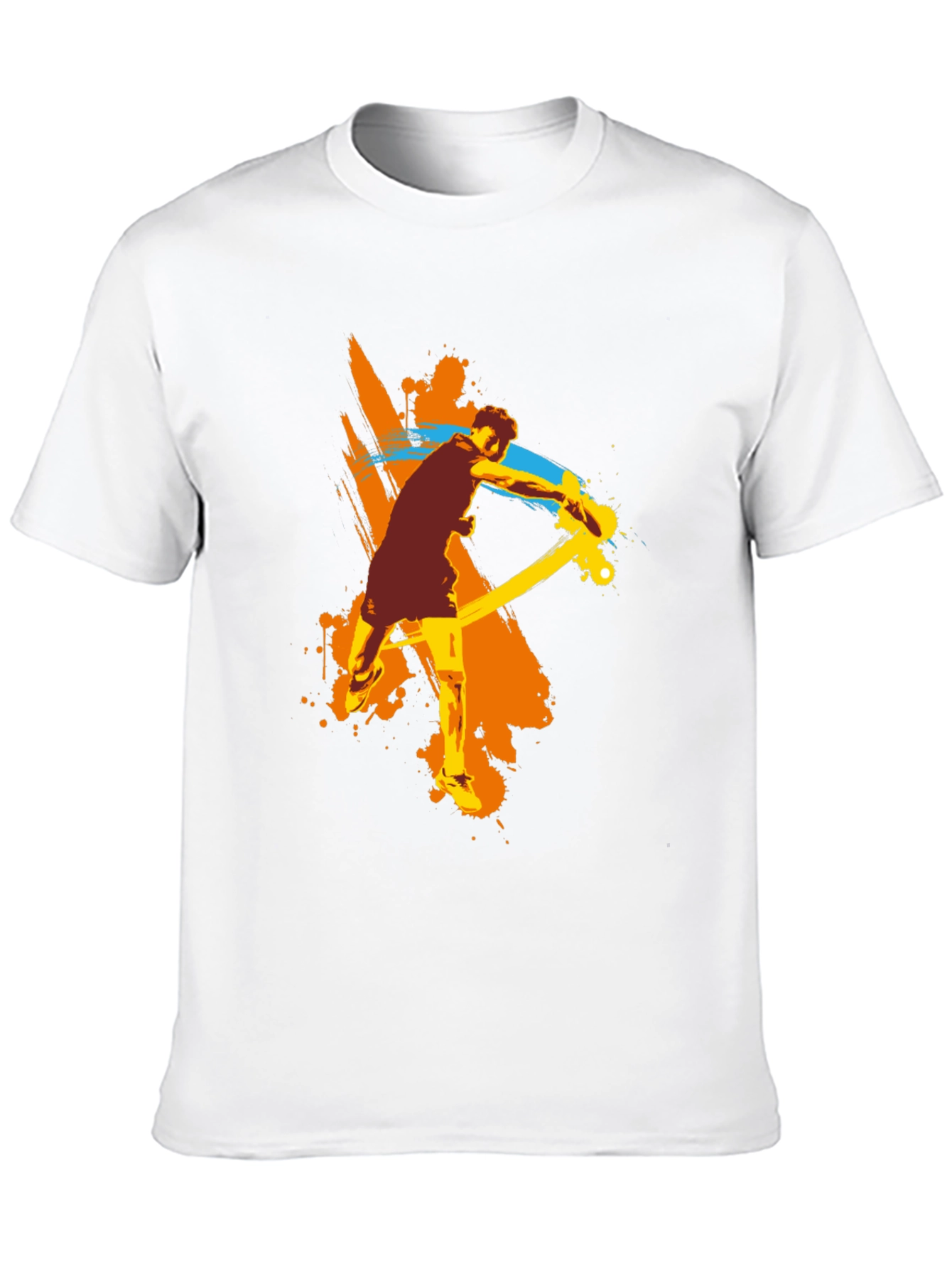 Tennis Player Graphic T-Shirt