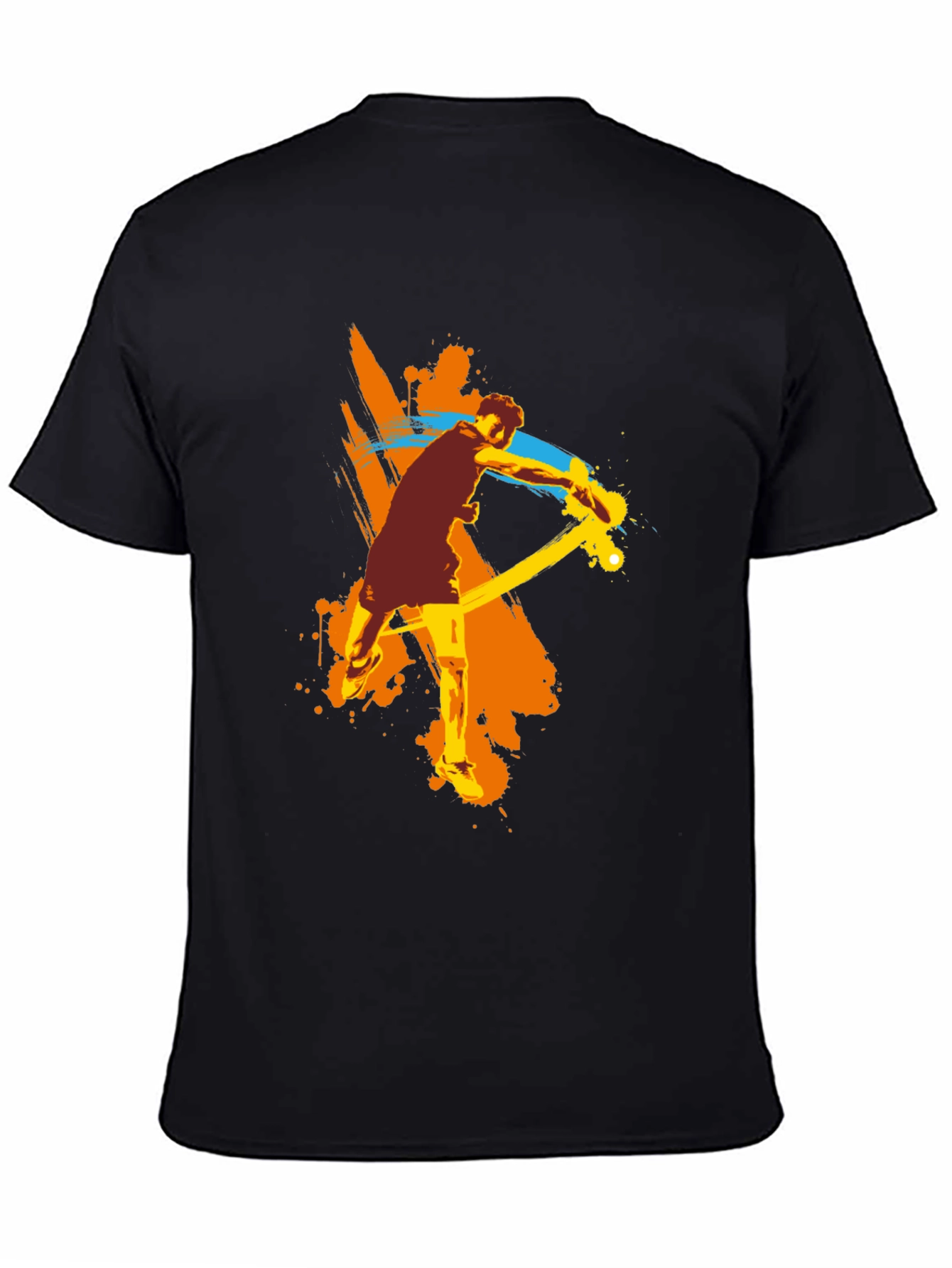 Tennis Player Graphic T-Shirt