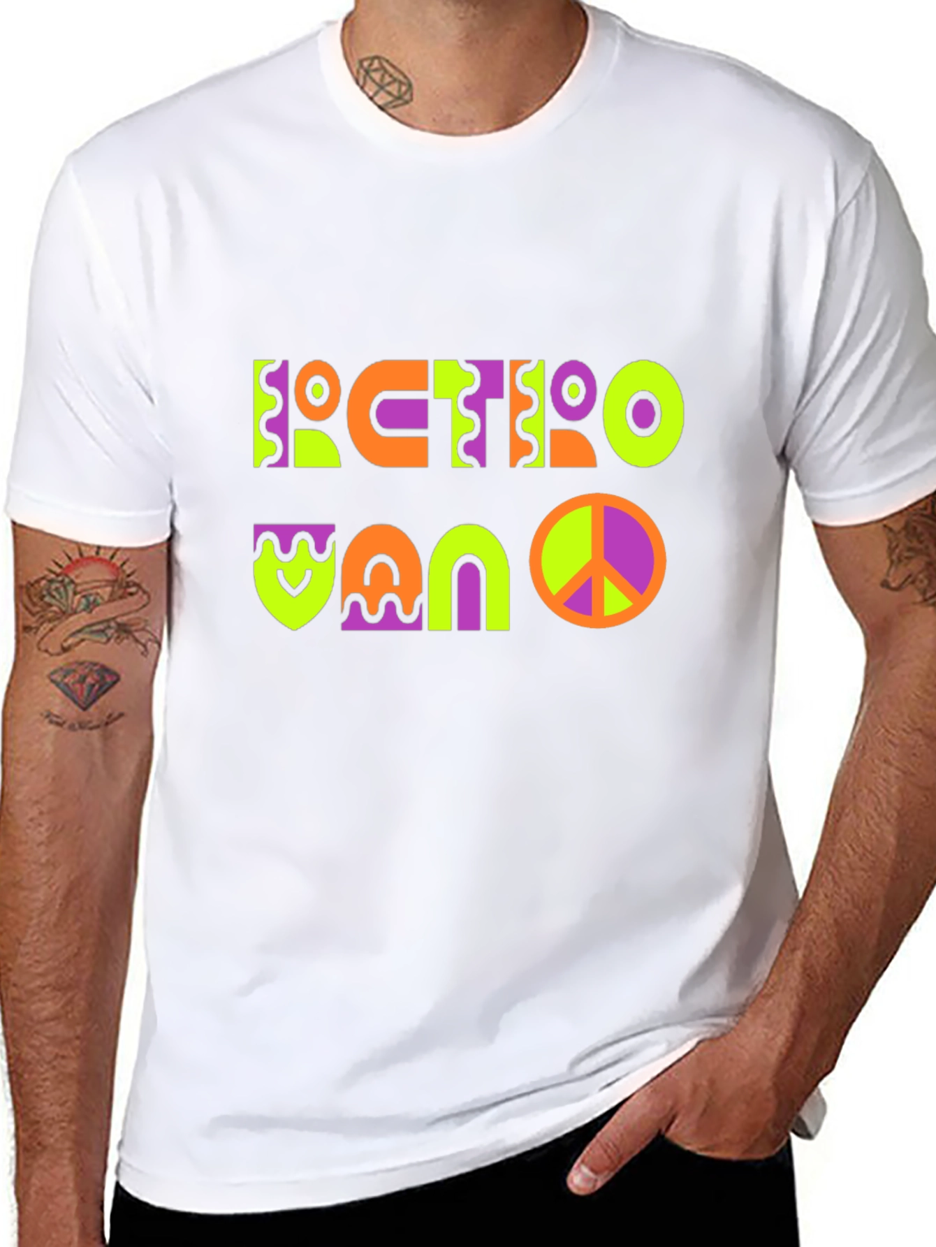 Retro Vano T-Shirt - Funky Graphic Tee