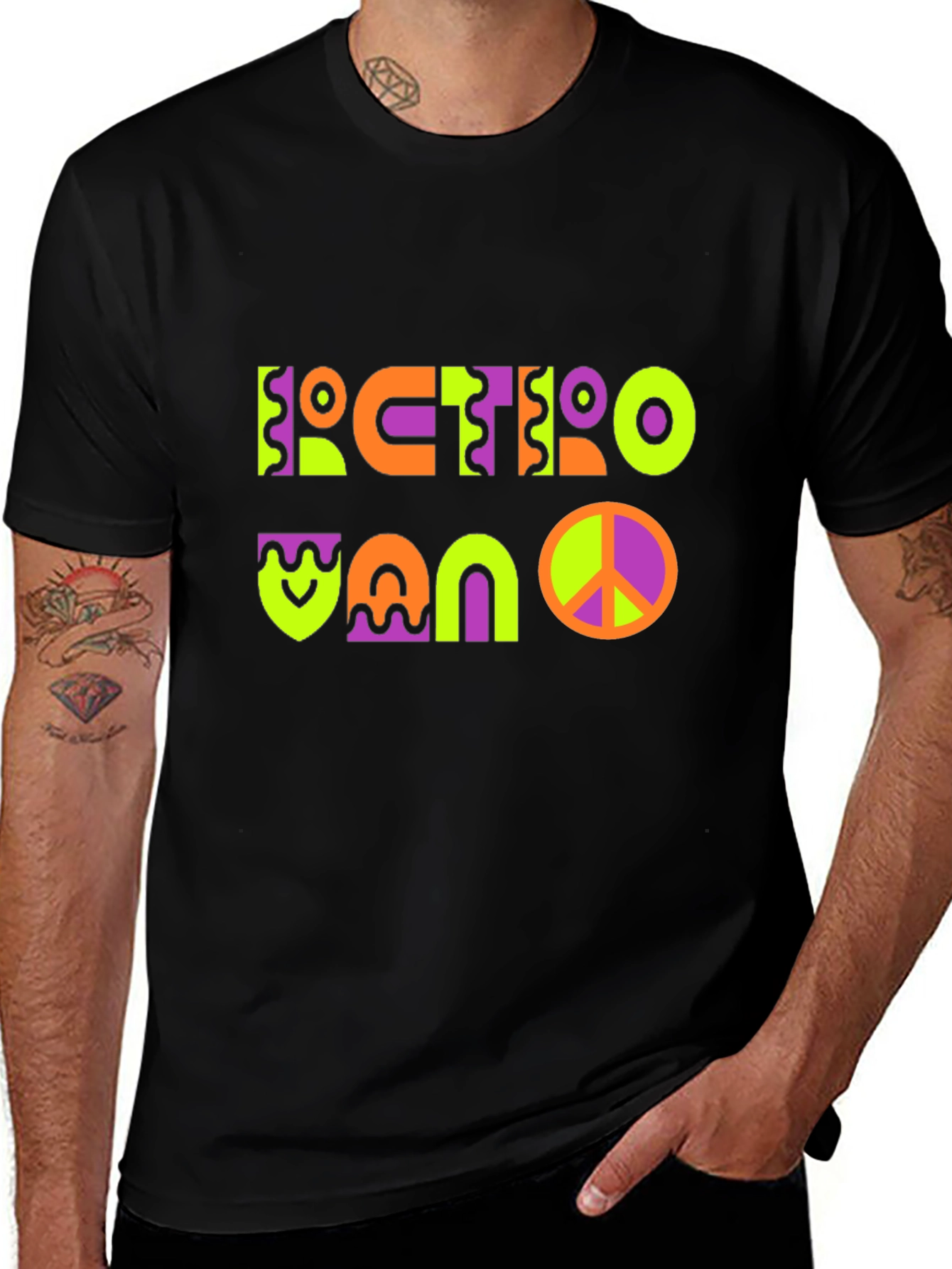 Retro Vano T-Shirt - Funky Graphic Tee