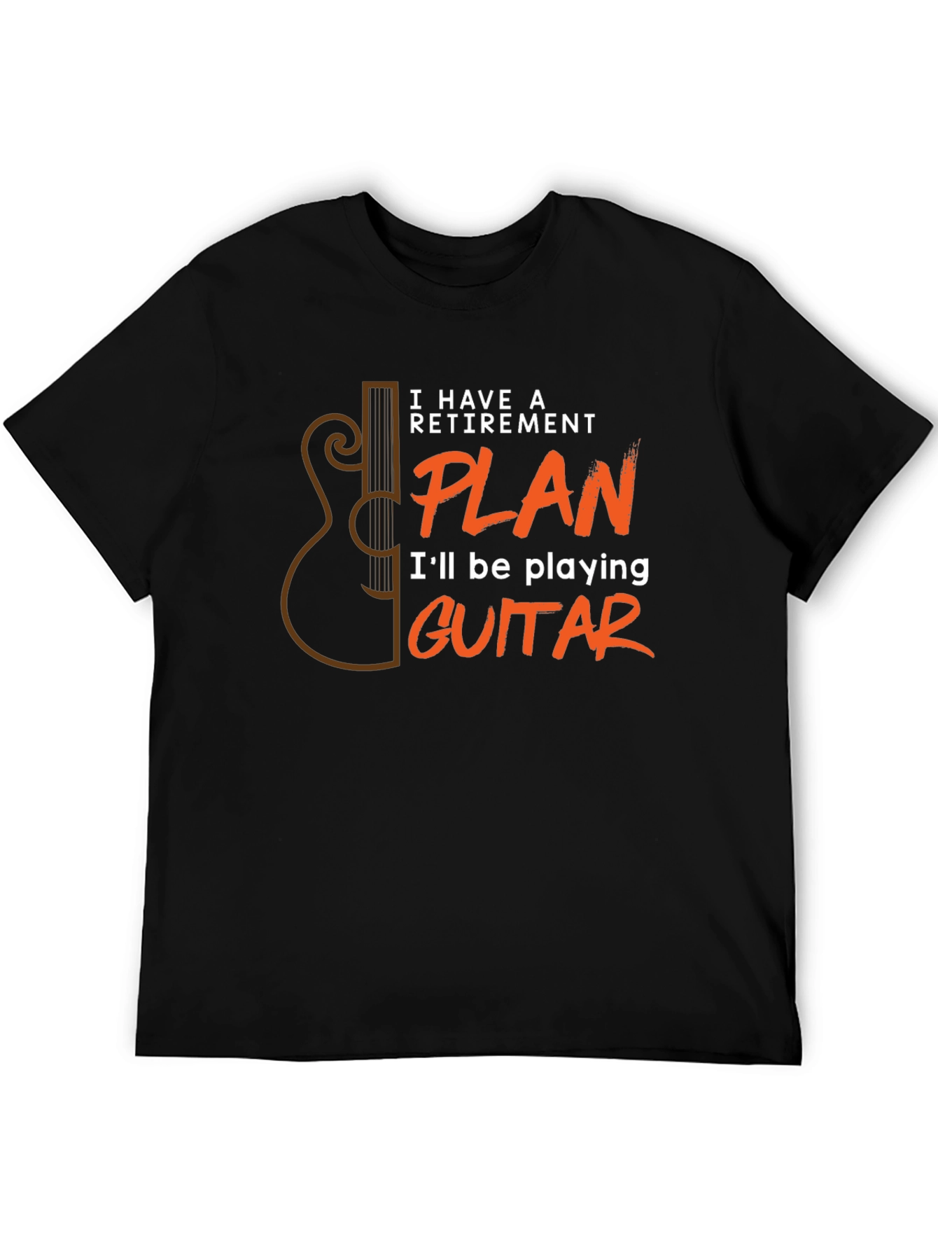 Retirement Plan Guitar T-Shirt