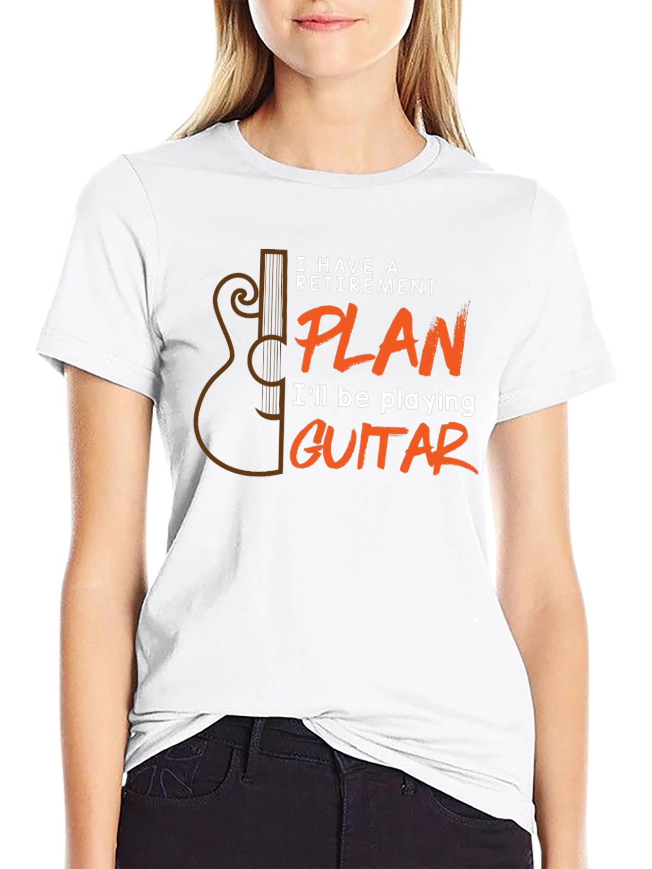 Retirement Plan Guitar T-Shirt
