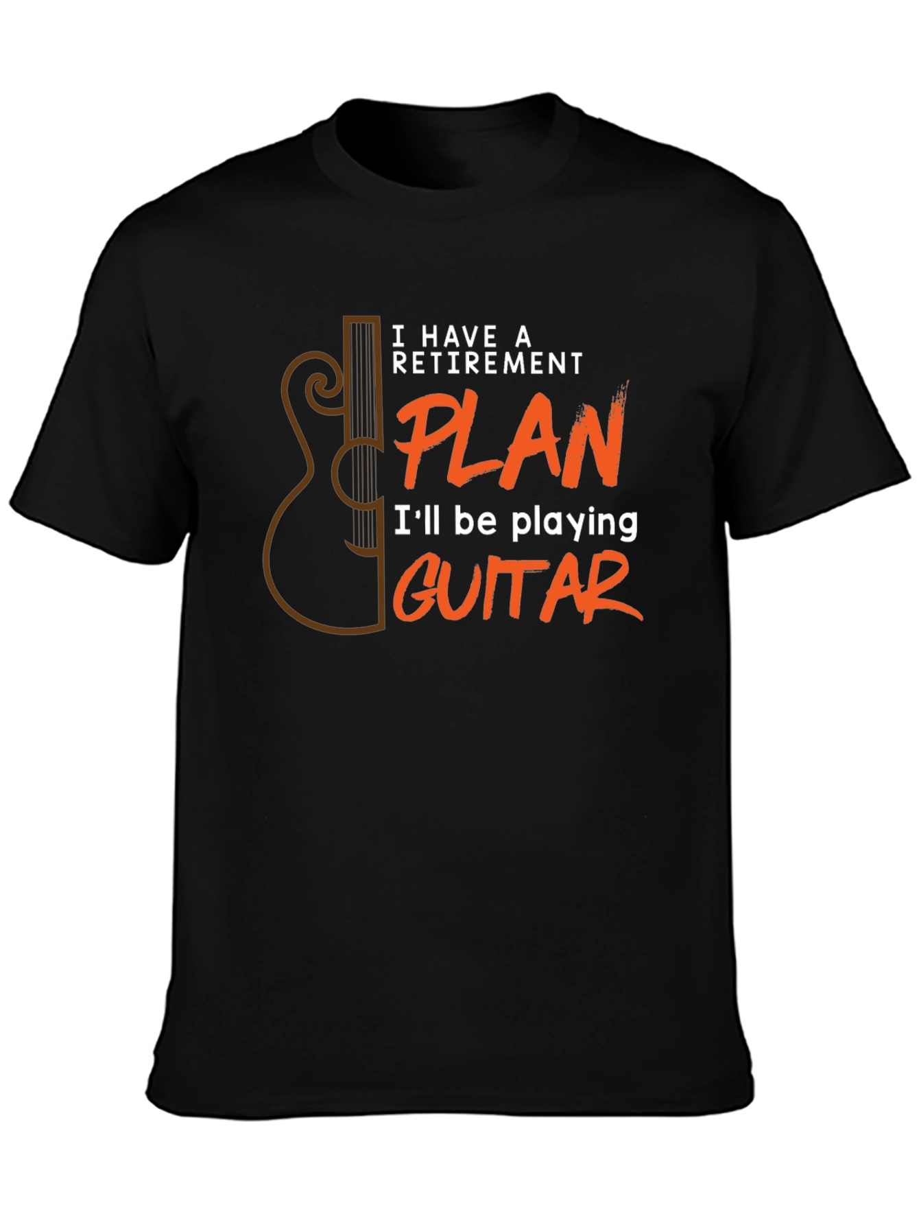Retirement Plan Guitar T-Shirt