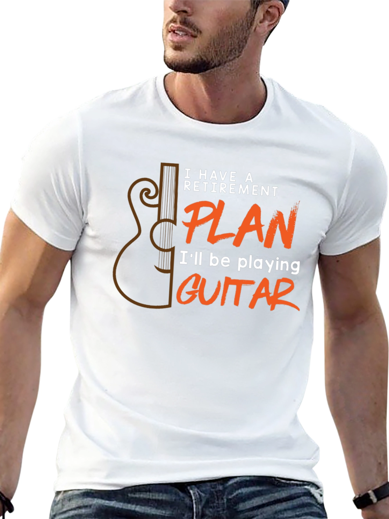 Retirement Plan Guitar T-Shirt