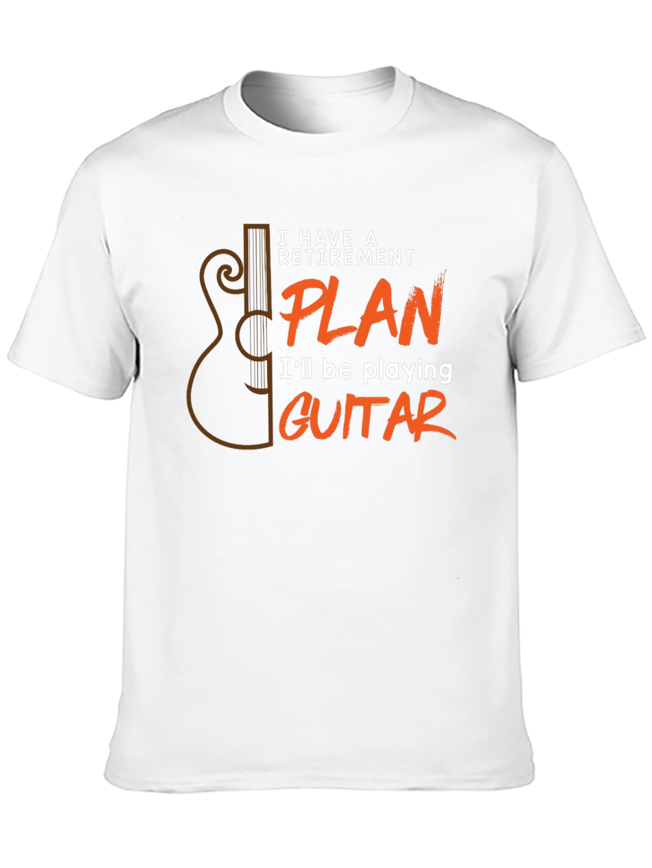 Retirement Plan Guitar T-Shirt