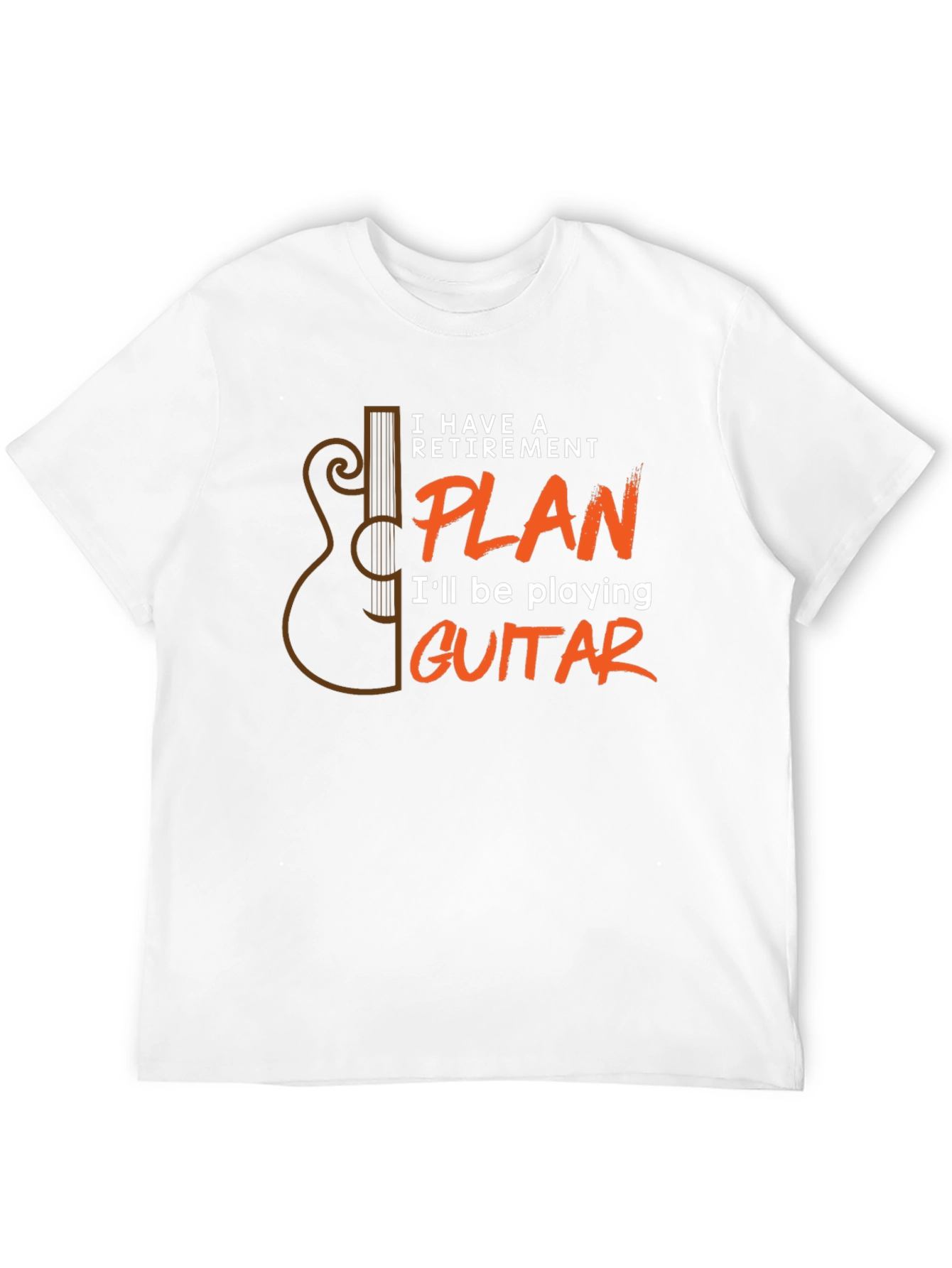 Retirement Plan Guitar T-Shirt