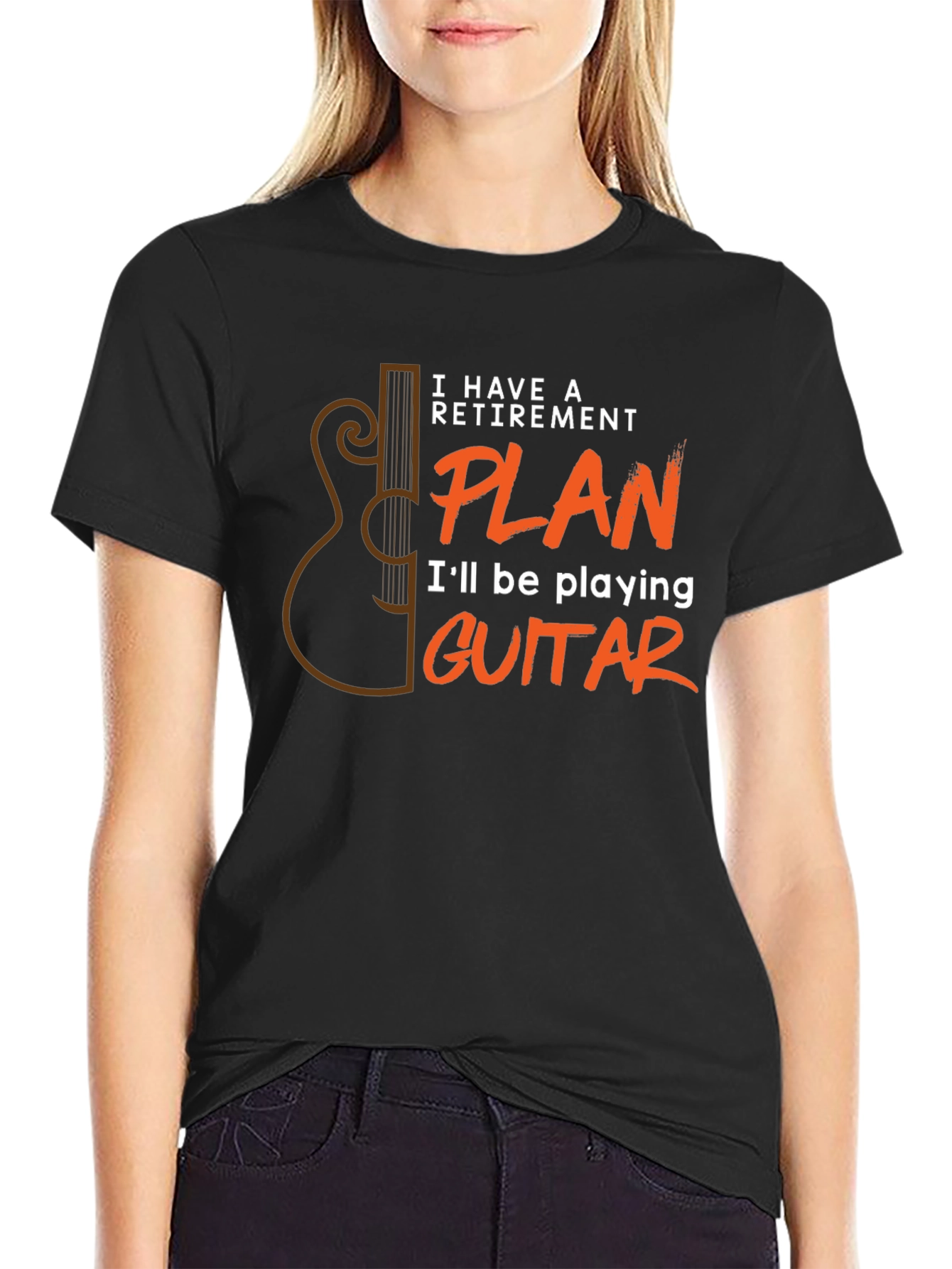 Retirement Plan Guitar T-Shirt