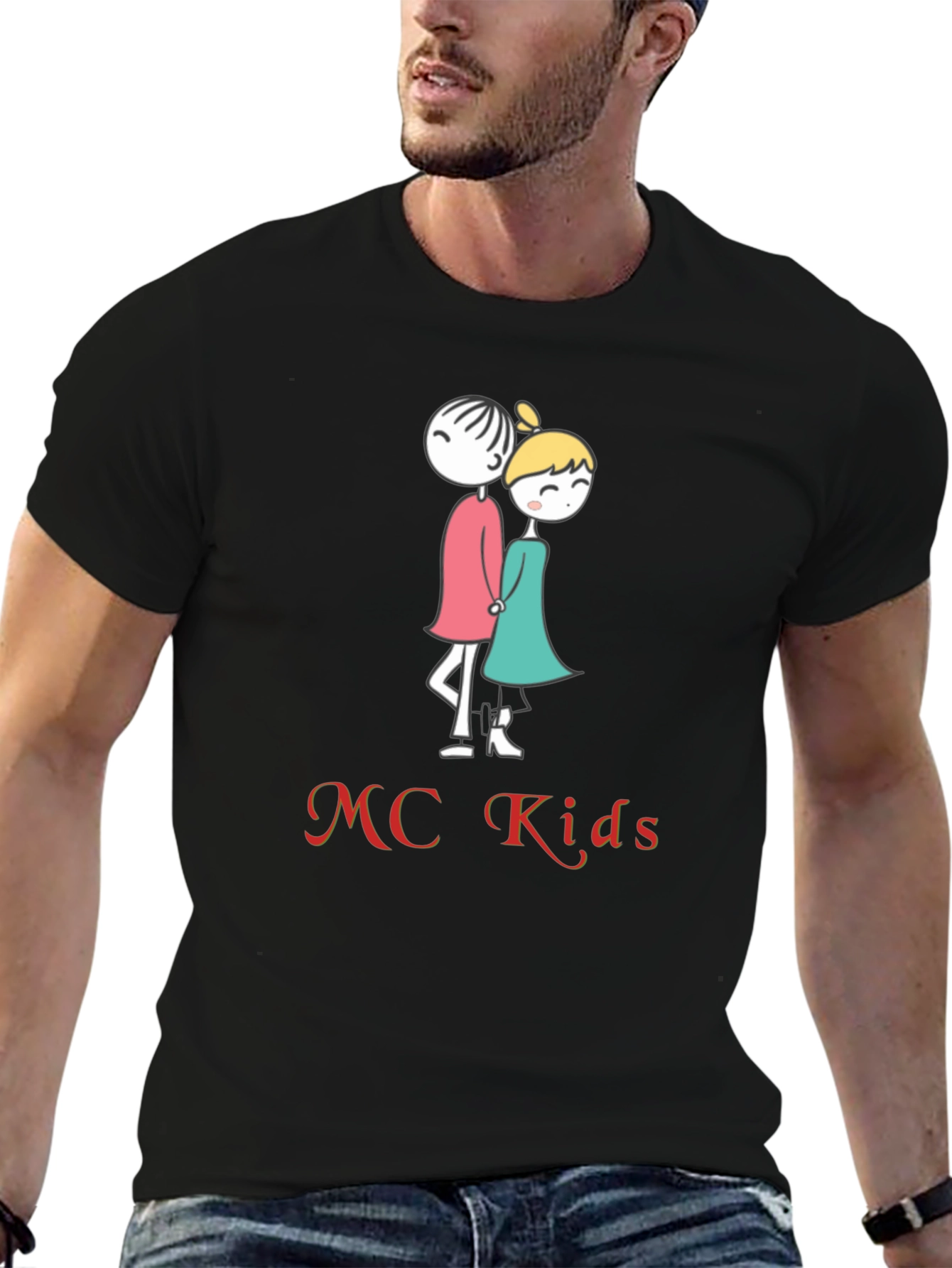 MC Kids Graphic Tee - Black Casual