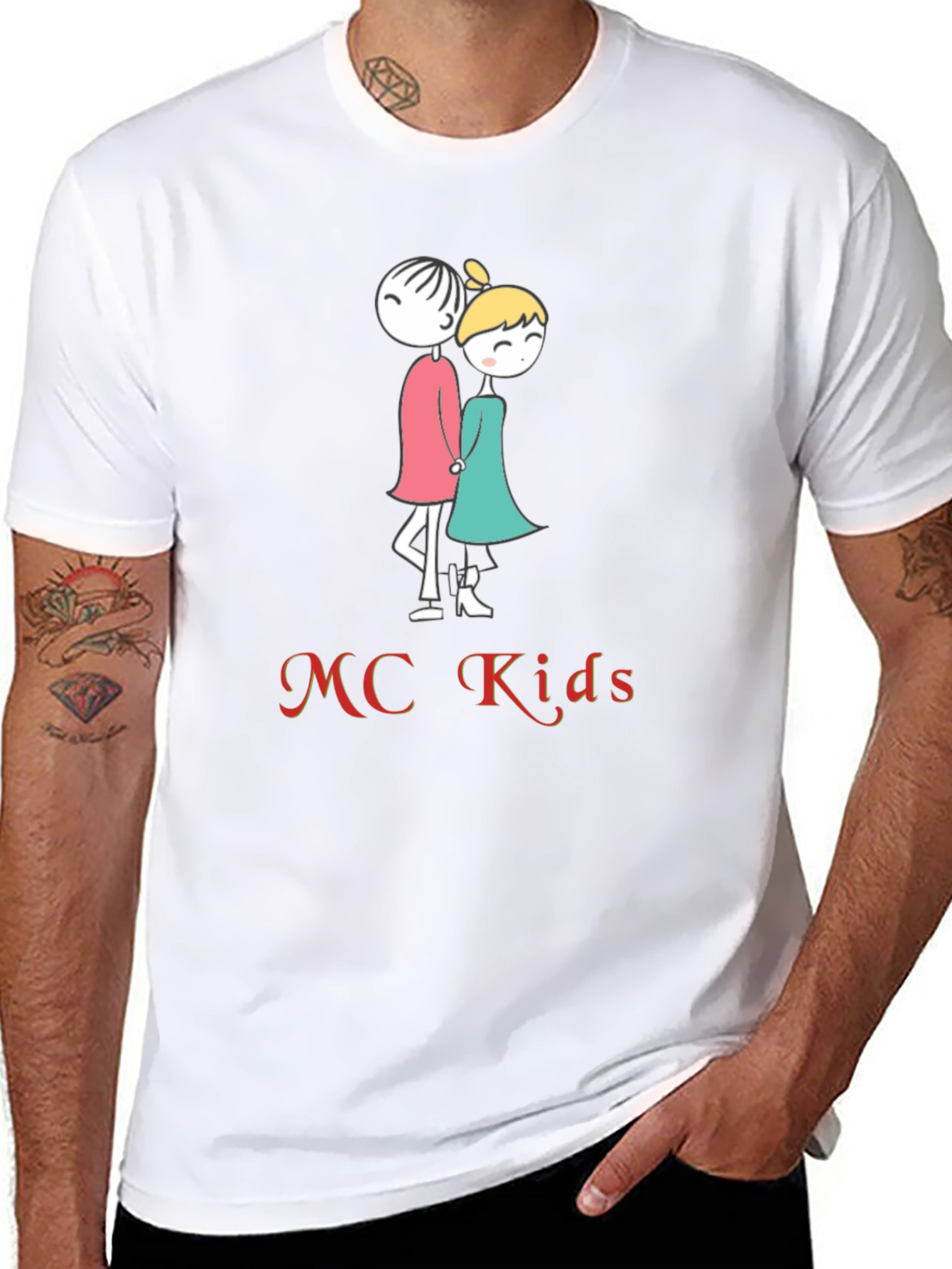 MC Kids Graphic Tee - Black Casual