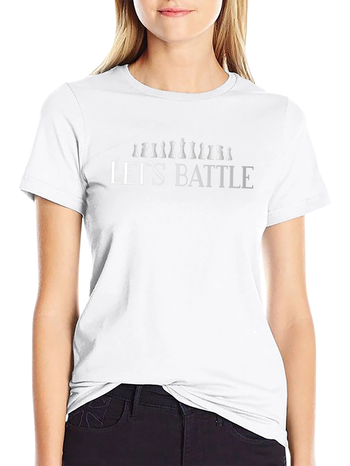 Lets Battle Chess Piece T-Shirt