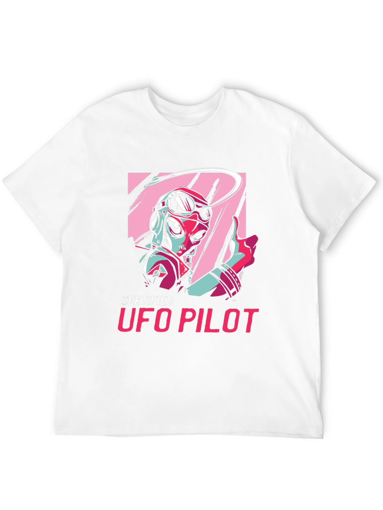 Certified UFO Pilot Graphic T-Shirt