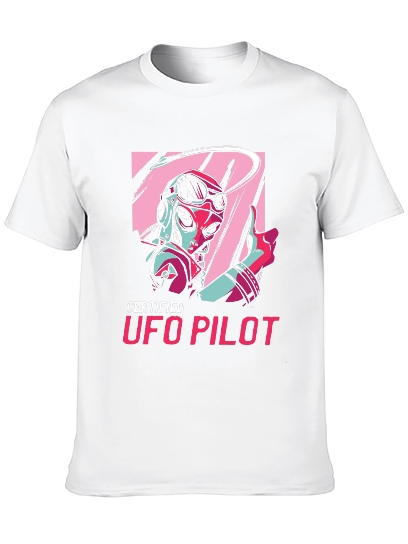 Certified UFO Pilot Graphic T-Shirt
