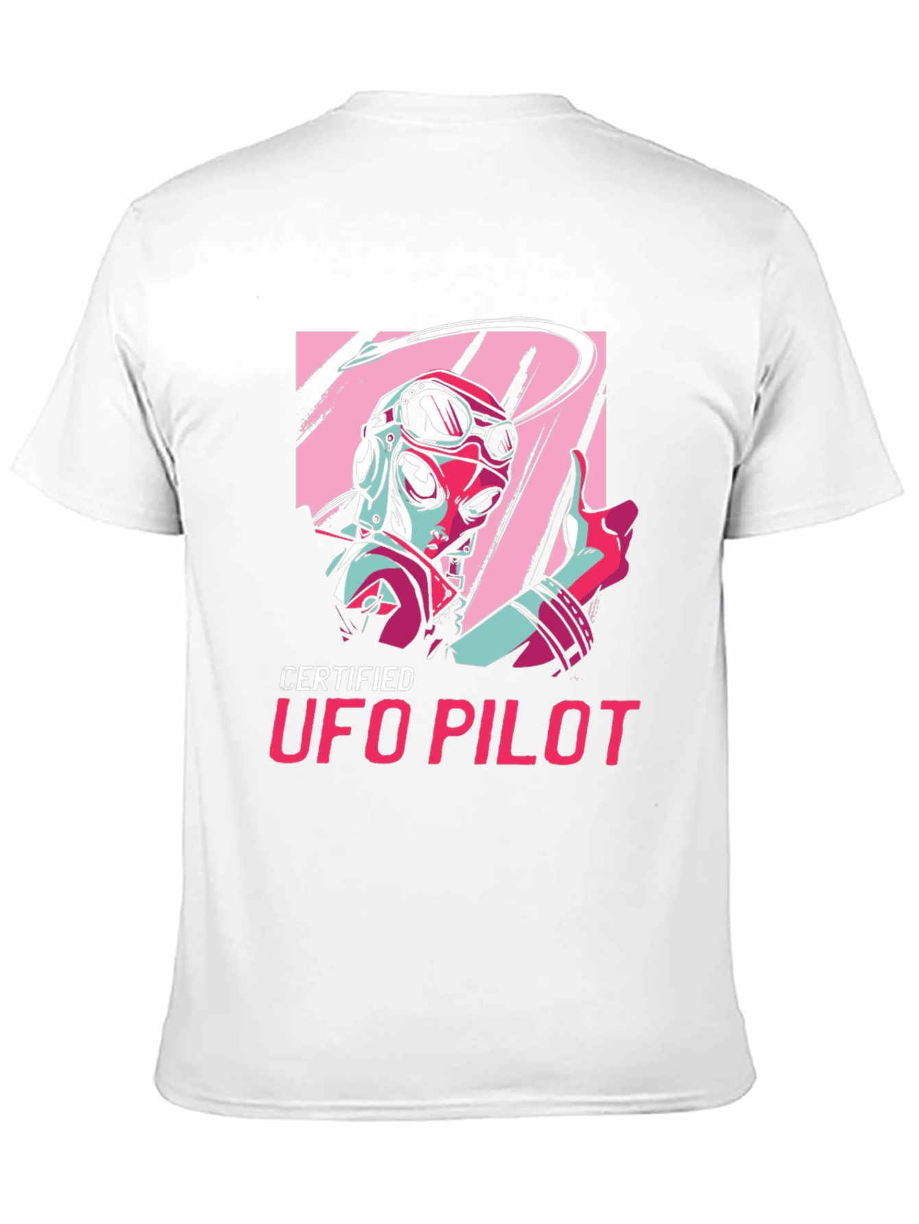 Certified UFO Pilot Graphic T-Shirt