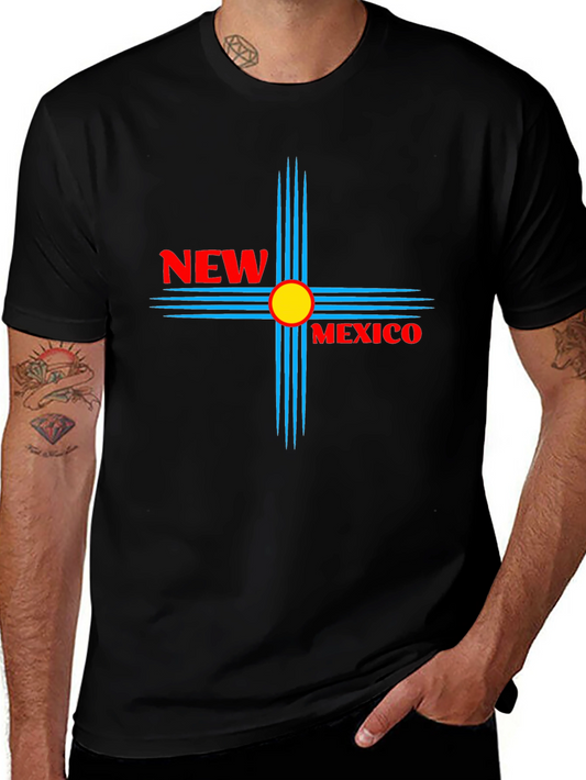New Mexico Zia Symbol Graphic T-Shirt