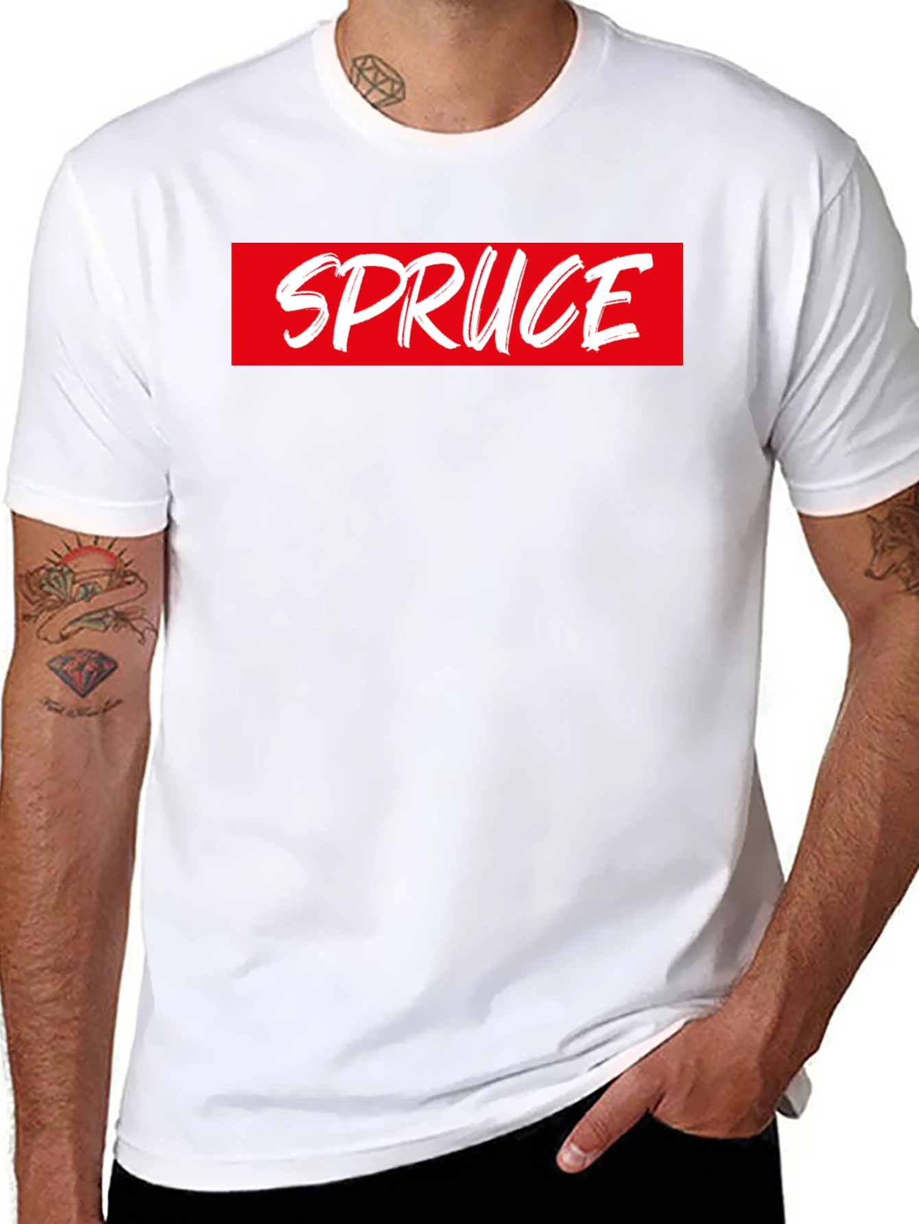 SPRUCE Graphic Tee - Black