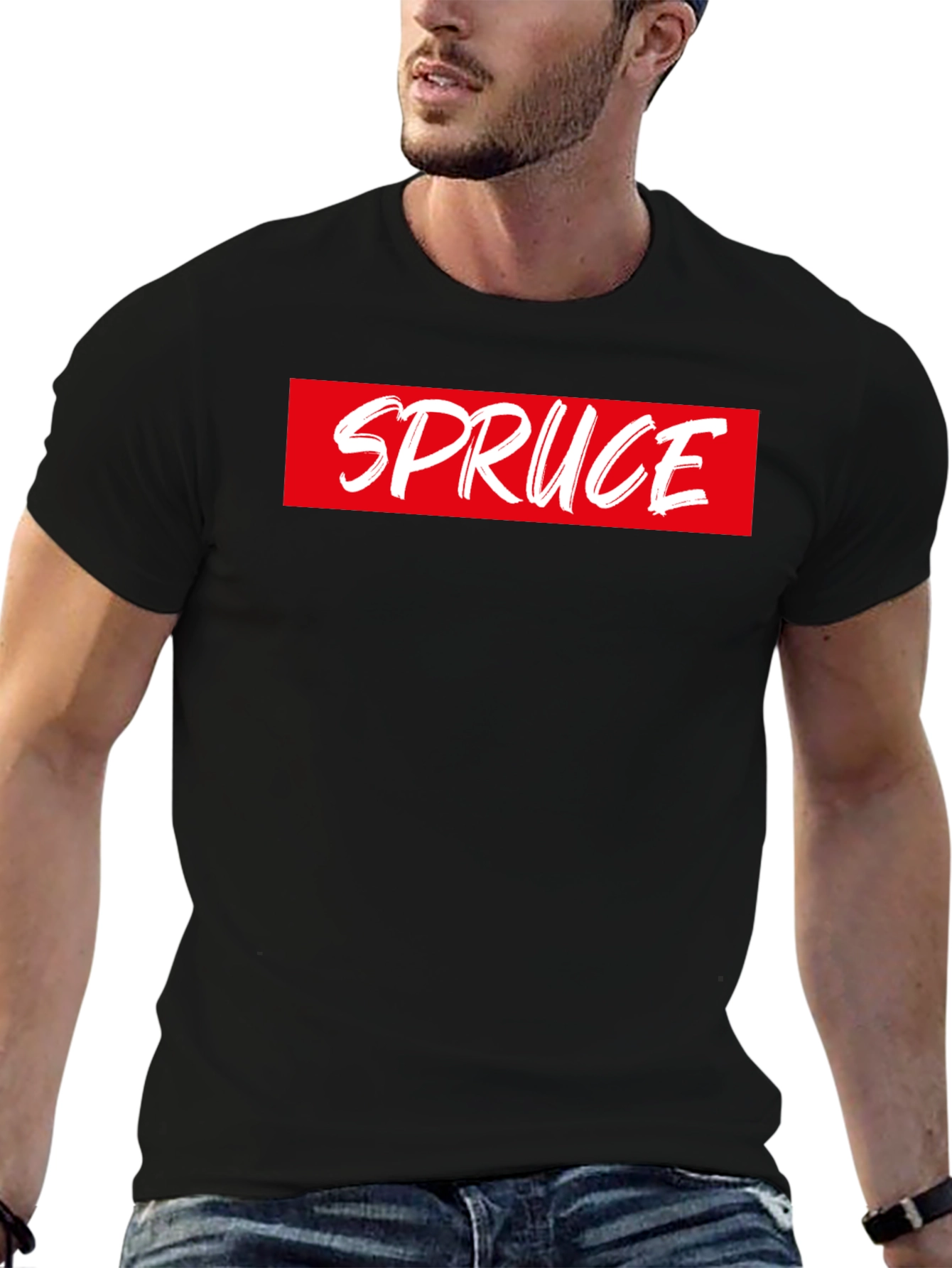 SPRUCE Graphic Tee - Black