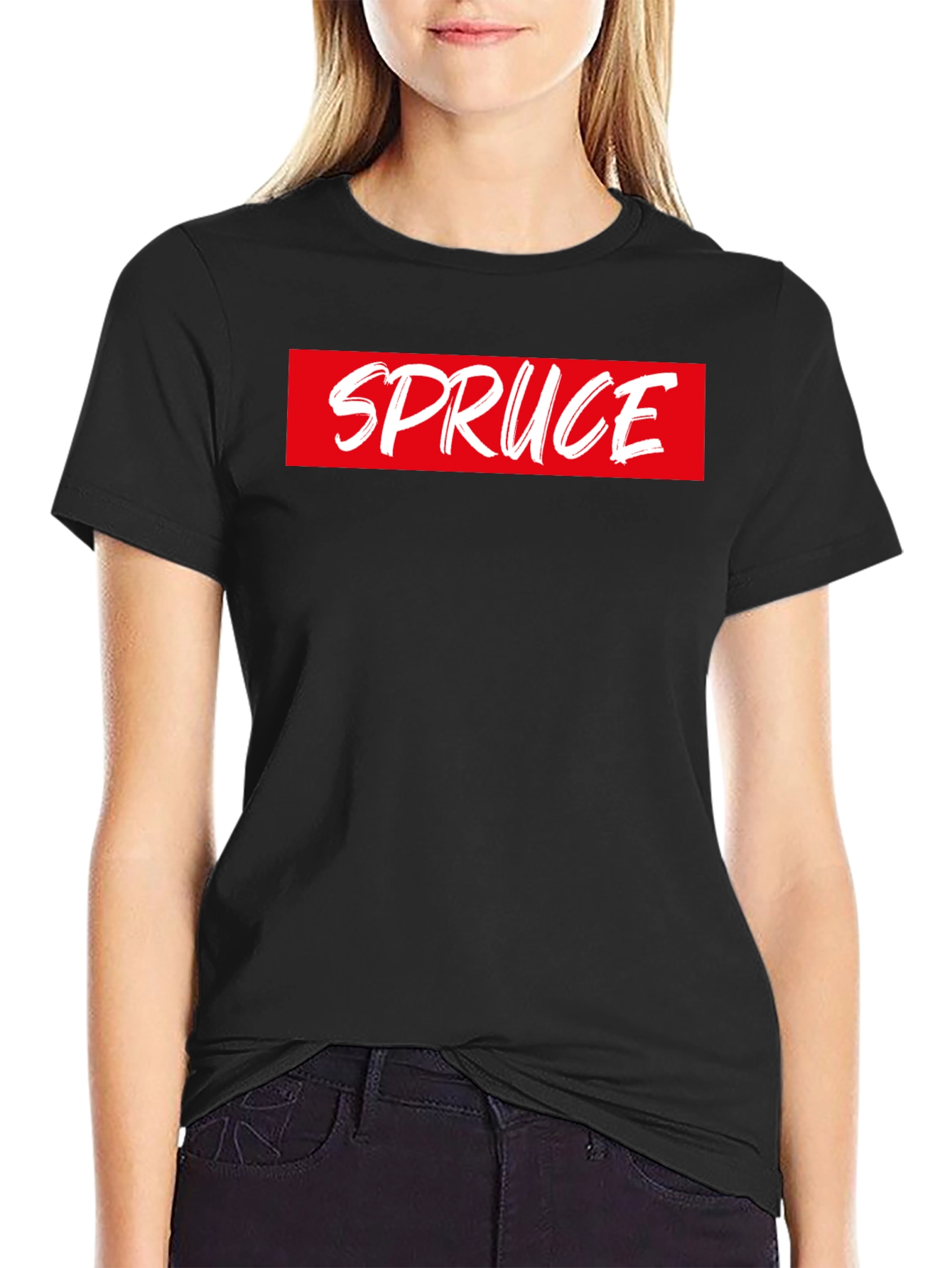 SPRUCE Graphic Tee - Black