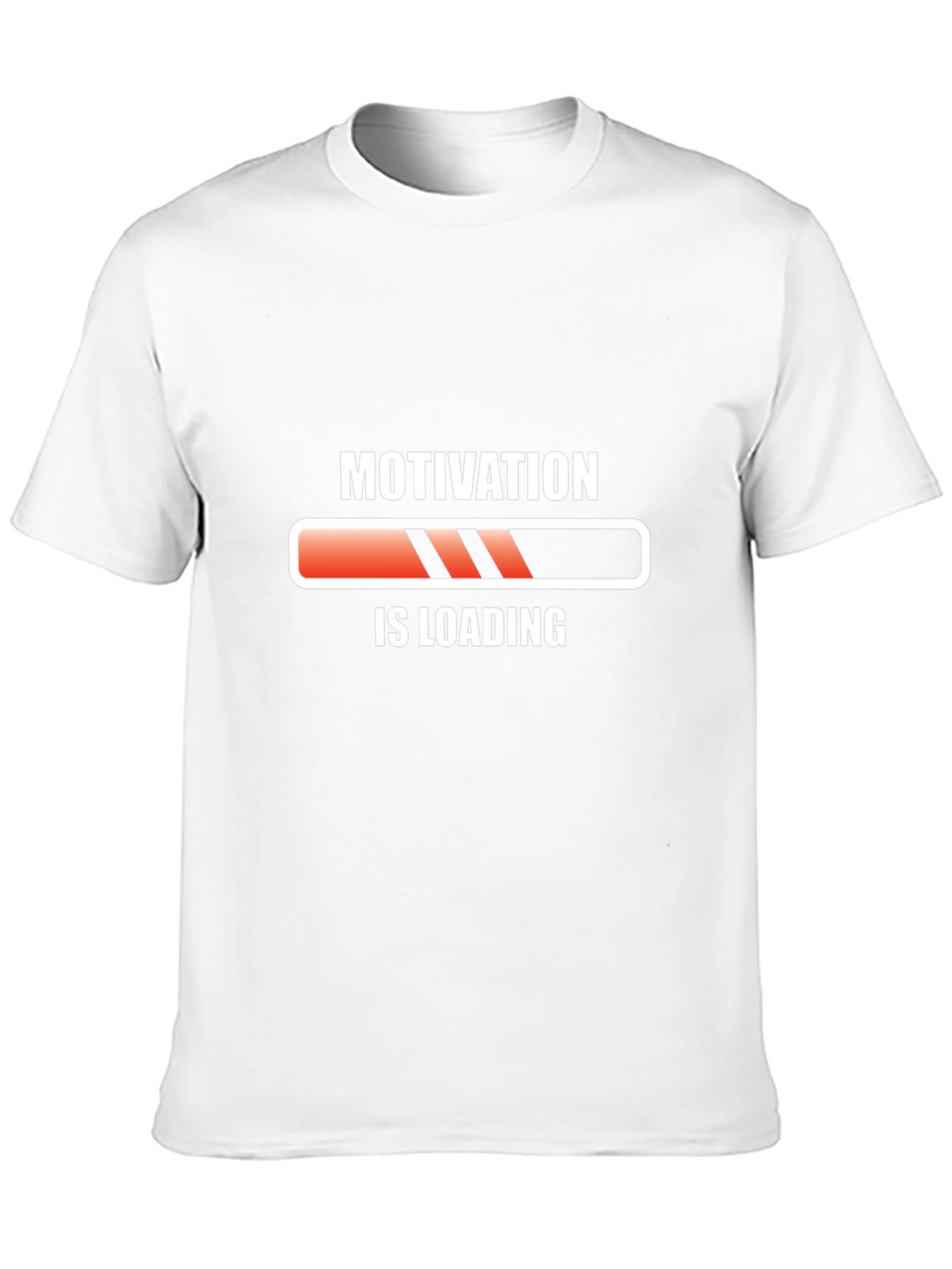Motivation Loading Black T-Shirt