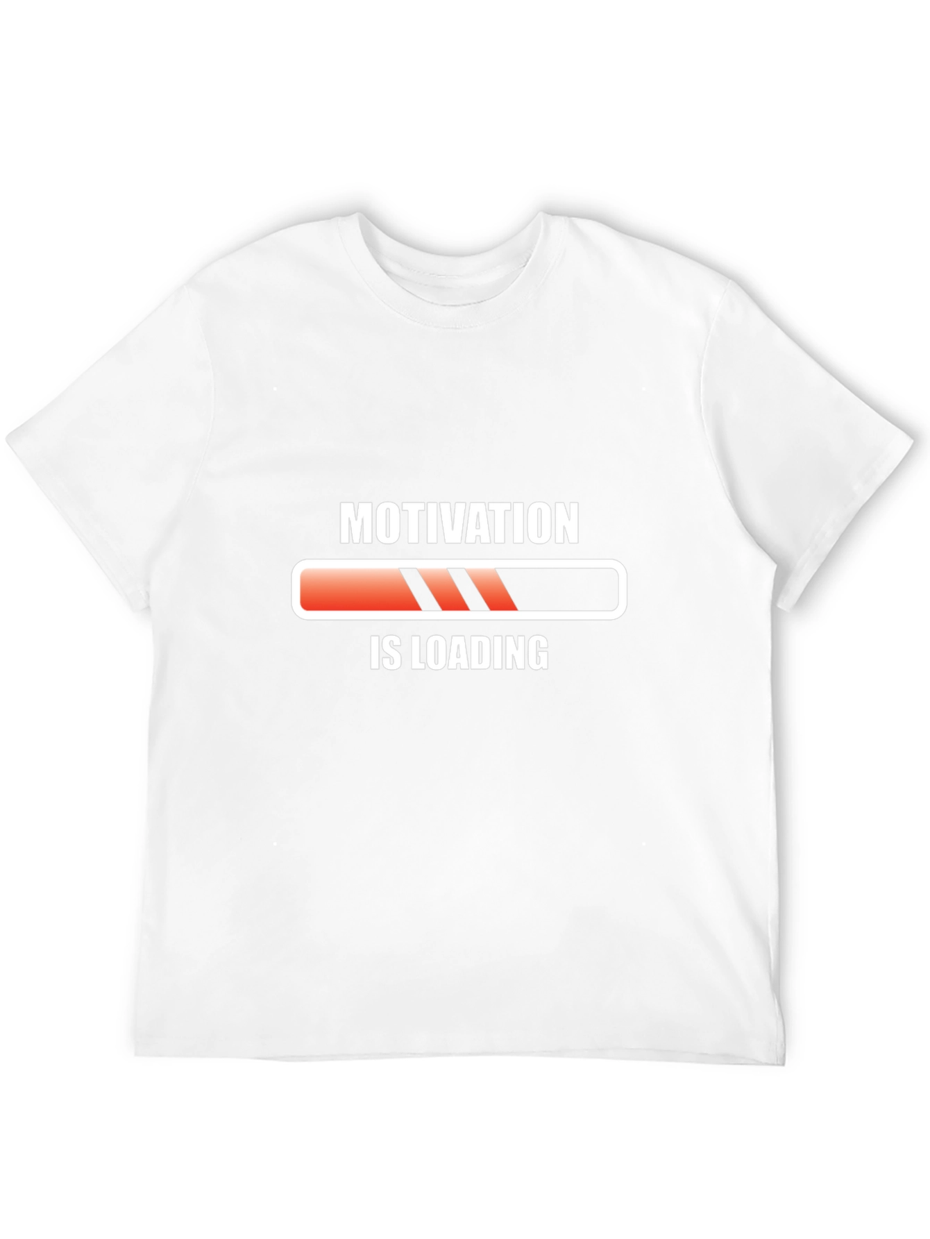 Motivation Loading Black T-Shirt