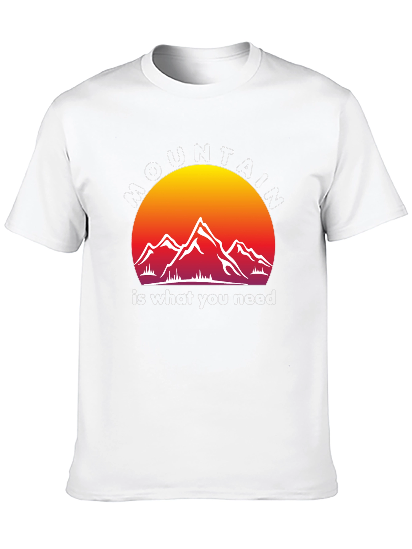 Mountain Graphic Tee - Nature Lovers T-Shirt