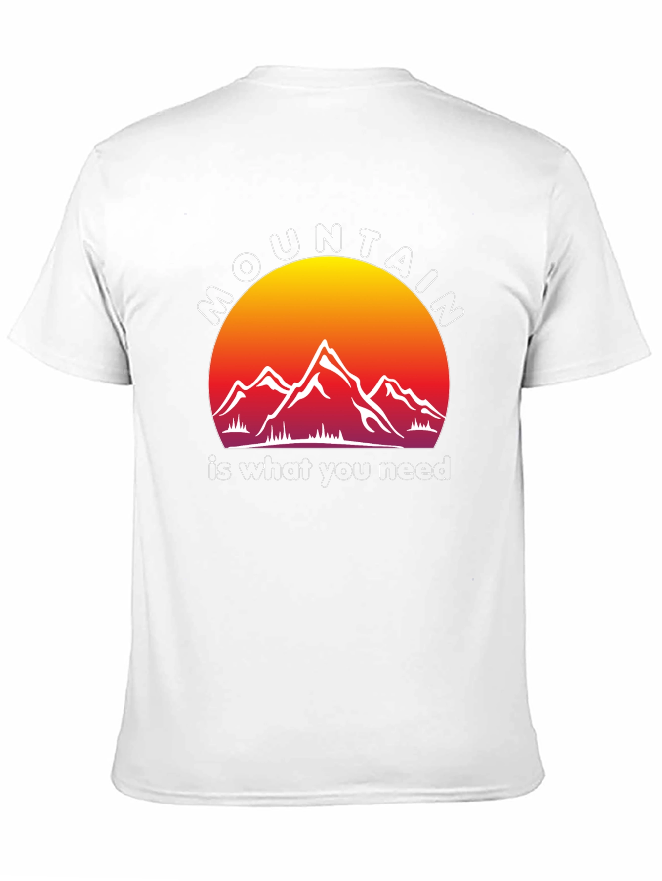 Mountain Graphic Tee - Nature Lovers T-Shirt