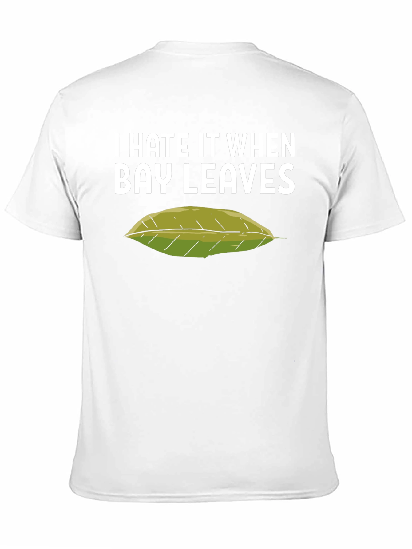 Funny Bay Leaves Graphic T-Shirt