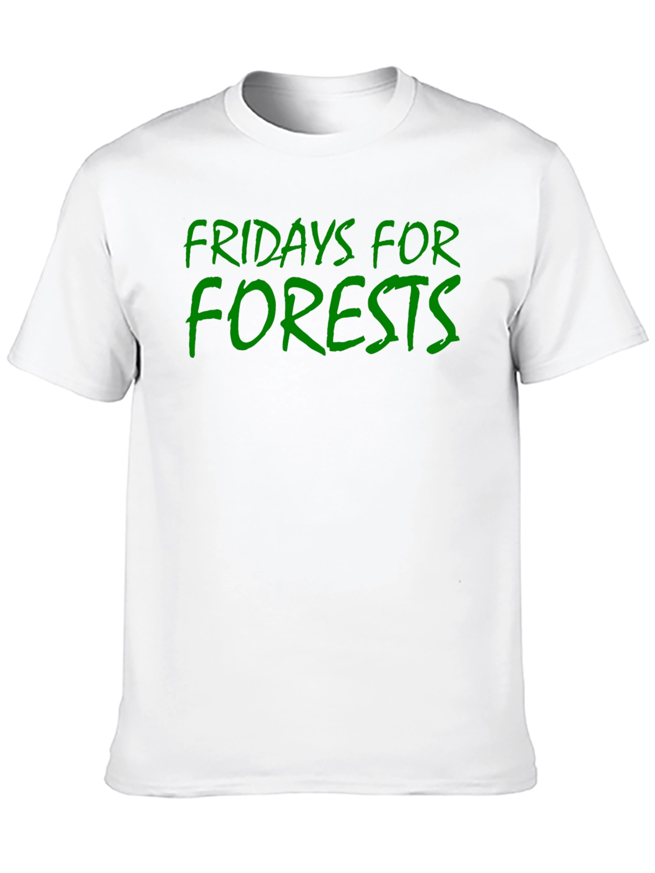 Fridays For Forests Black T-Shirt