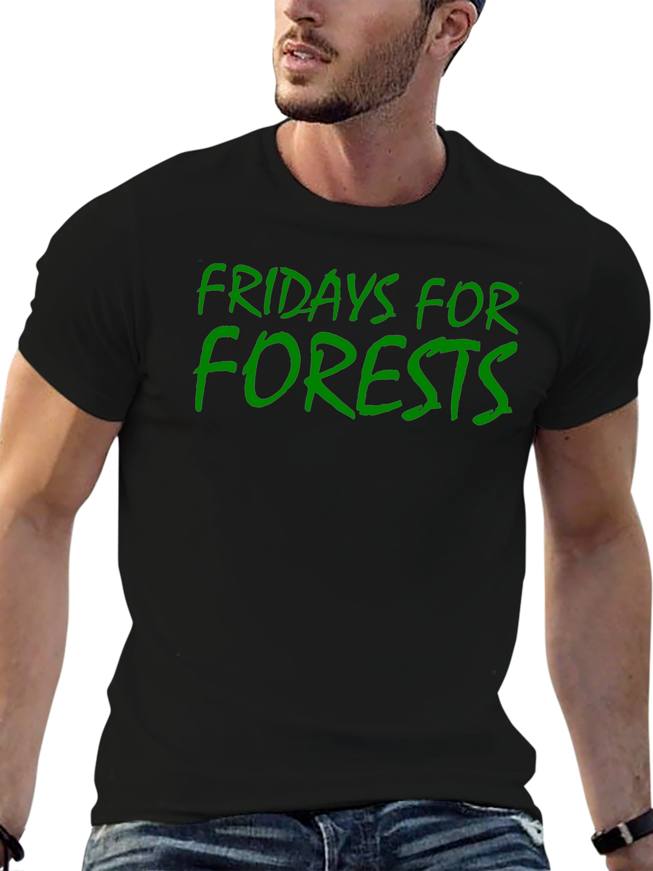 Fridays For Forests Black T-Shirt