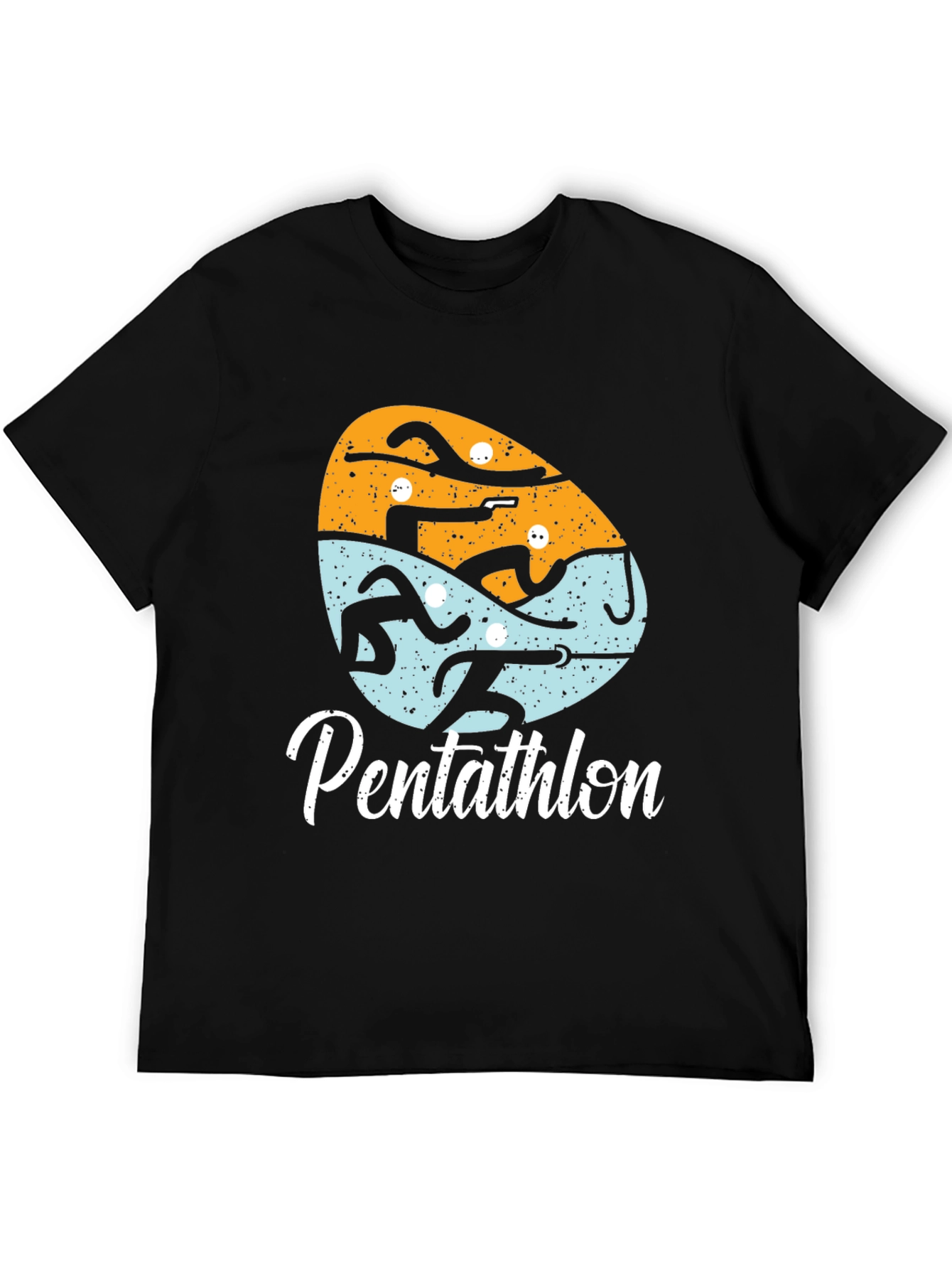 Pentathlon Graphic Tee | Modern Five Sport Design