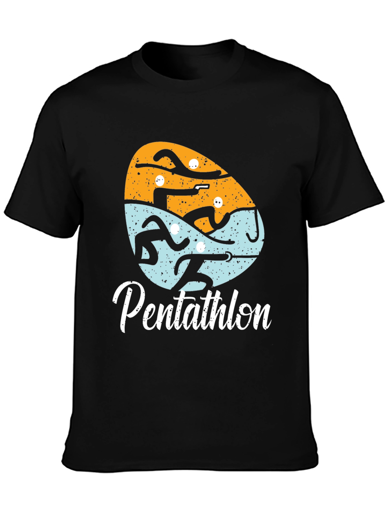 Pentathlon Graphic Tee | Modern Five Sport Design