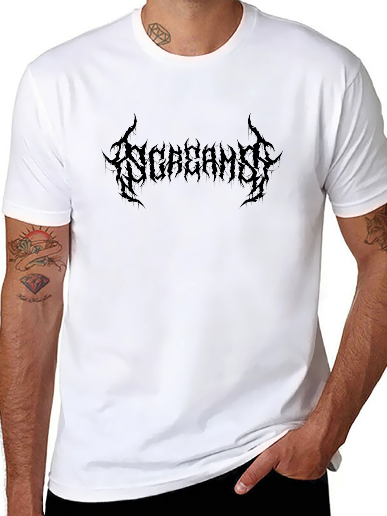 Black Metal Band T-Shirt - Dark Graphic Tee