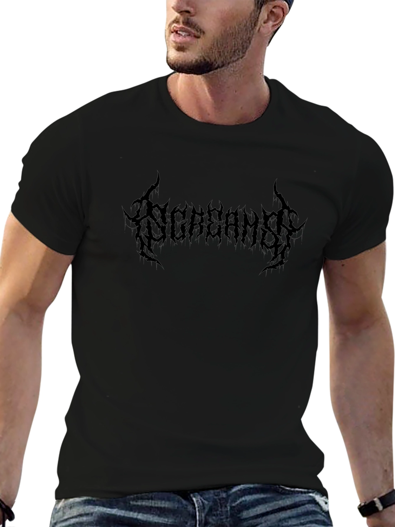 Black Metal Band T-Shirt - Dark Graphic Tee
