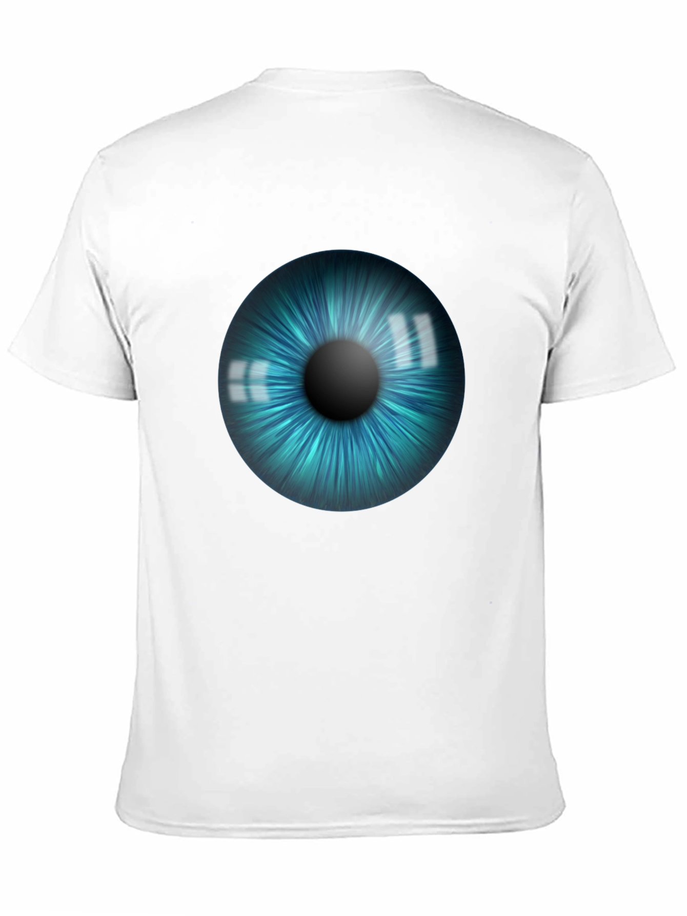 Eye See You Graphic Tee - Black Cotton T-Shirt
