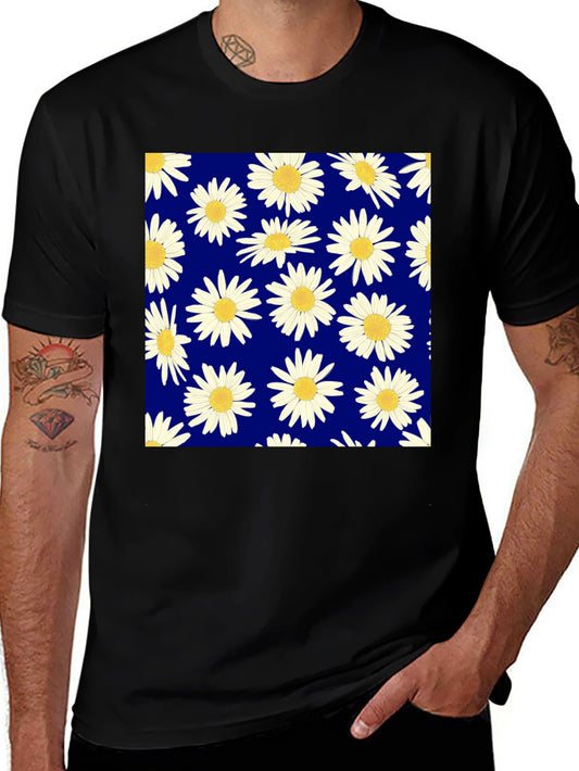 Daisy Pattern T-Shirt