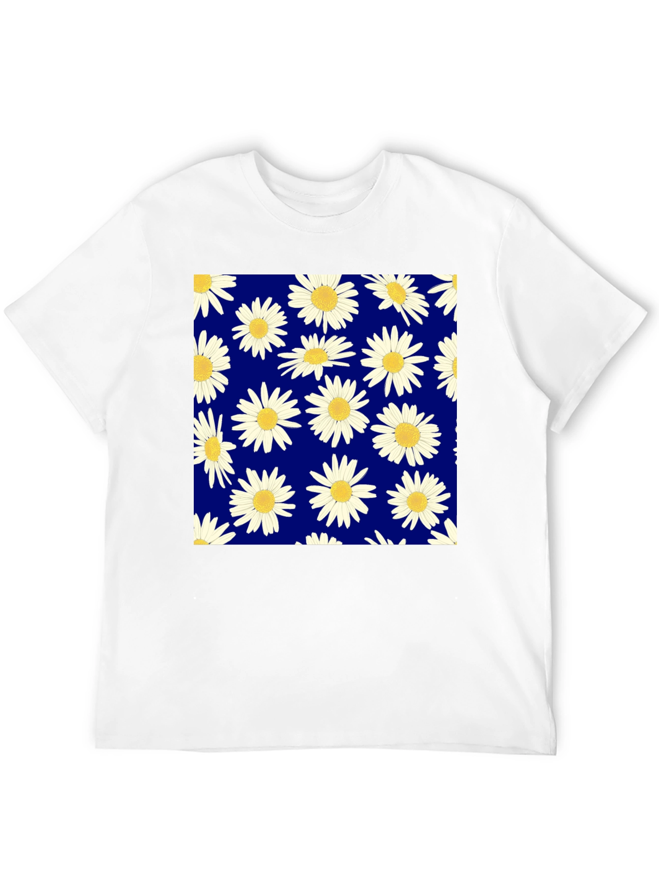 Daisy Pattern T-Shirt