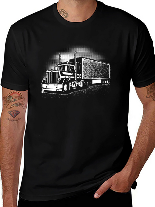 Truck Graphic Tee - Black